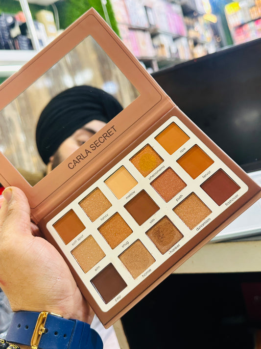 Carla secret Warm Nude Color Pro Eyeshadow Pallete