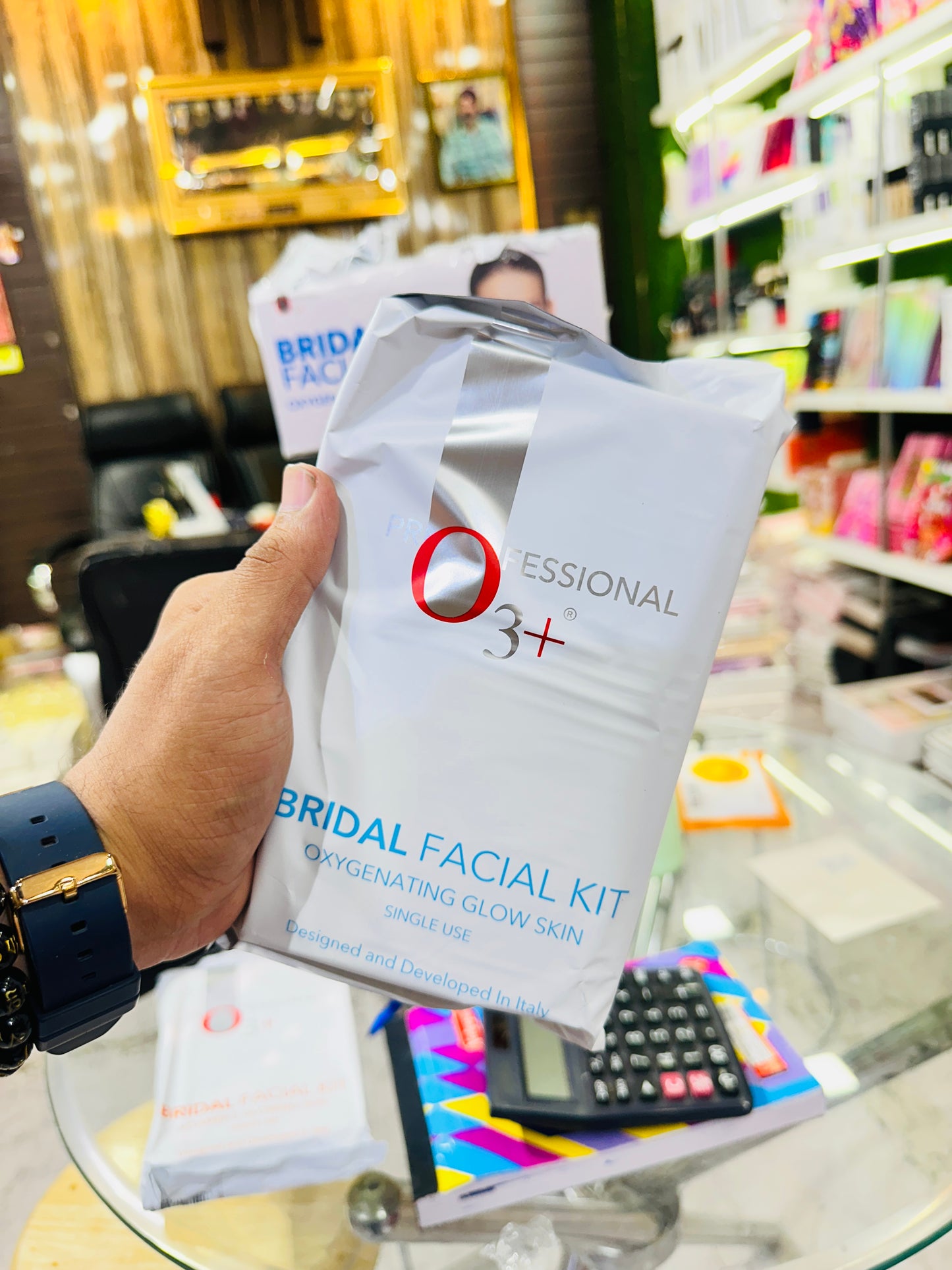 O3+ Professional Facial Kits One time Use - 6pcs Salon Pack
