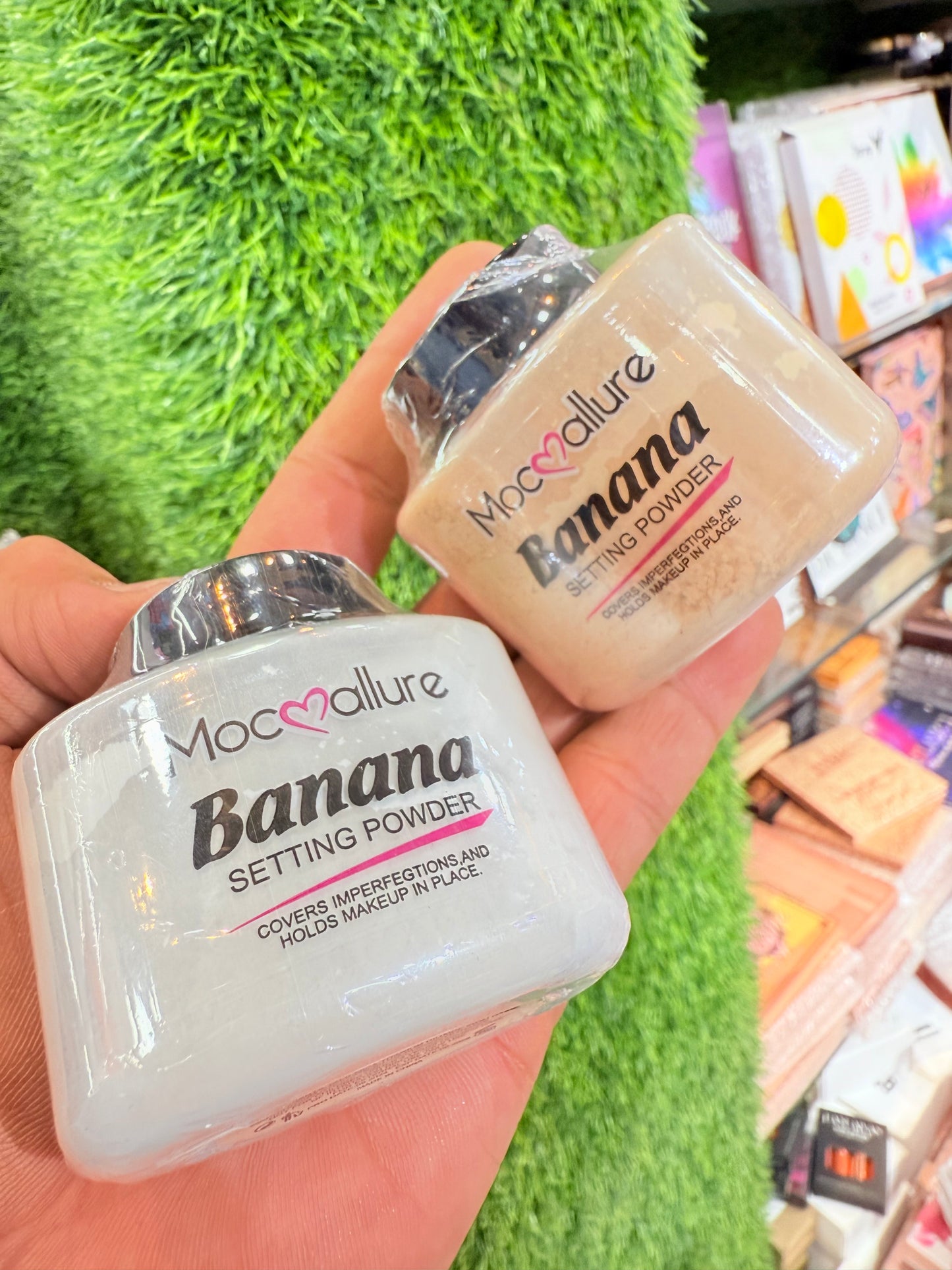 Moccallure Banana Powder 18Gms | Wholesale Pack 12pcs | Hot Seller | 4 Shades