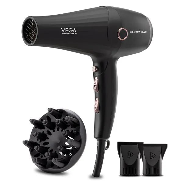 VEGA PROFESSIONAL Pro Dry 2600 WATTS Hair Dryer - VPPHD-11