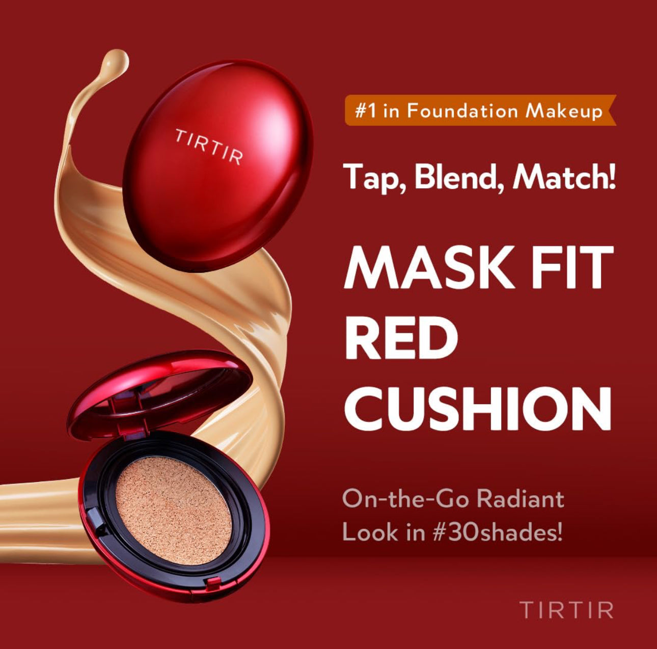 TIRTIR Mask Fit Red Cushion Foundation 23N SAND