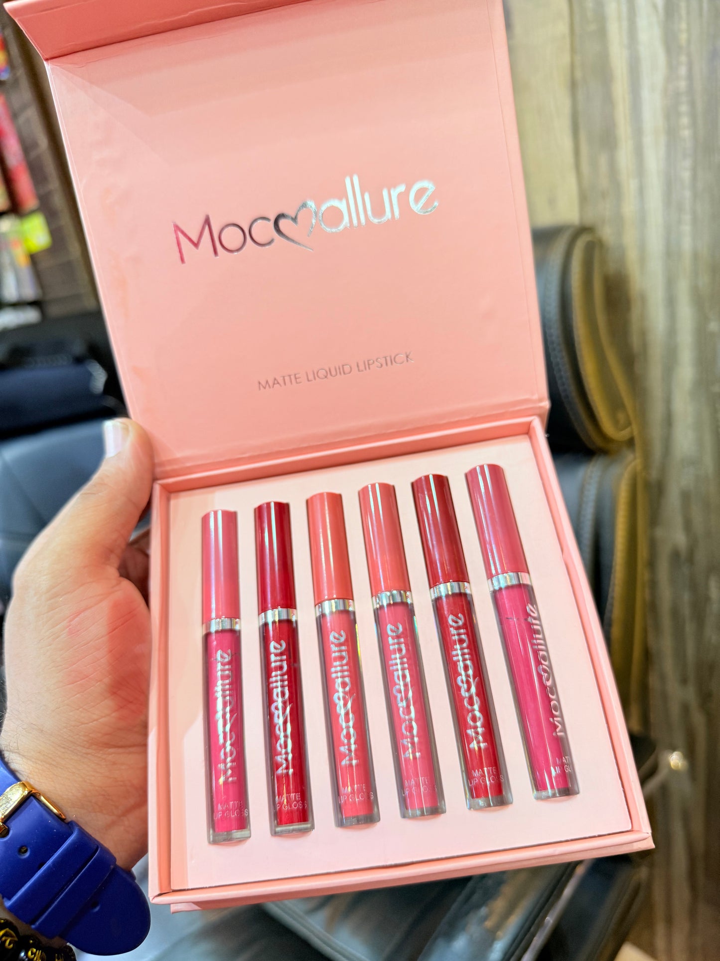 Mocallure 6pcs Matte LipGloss Set