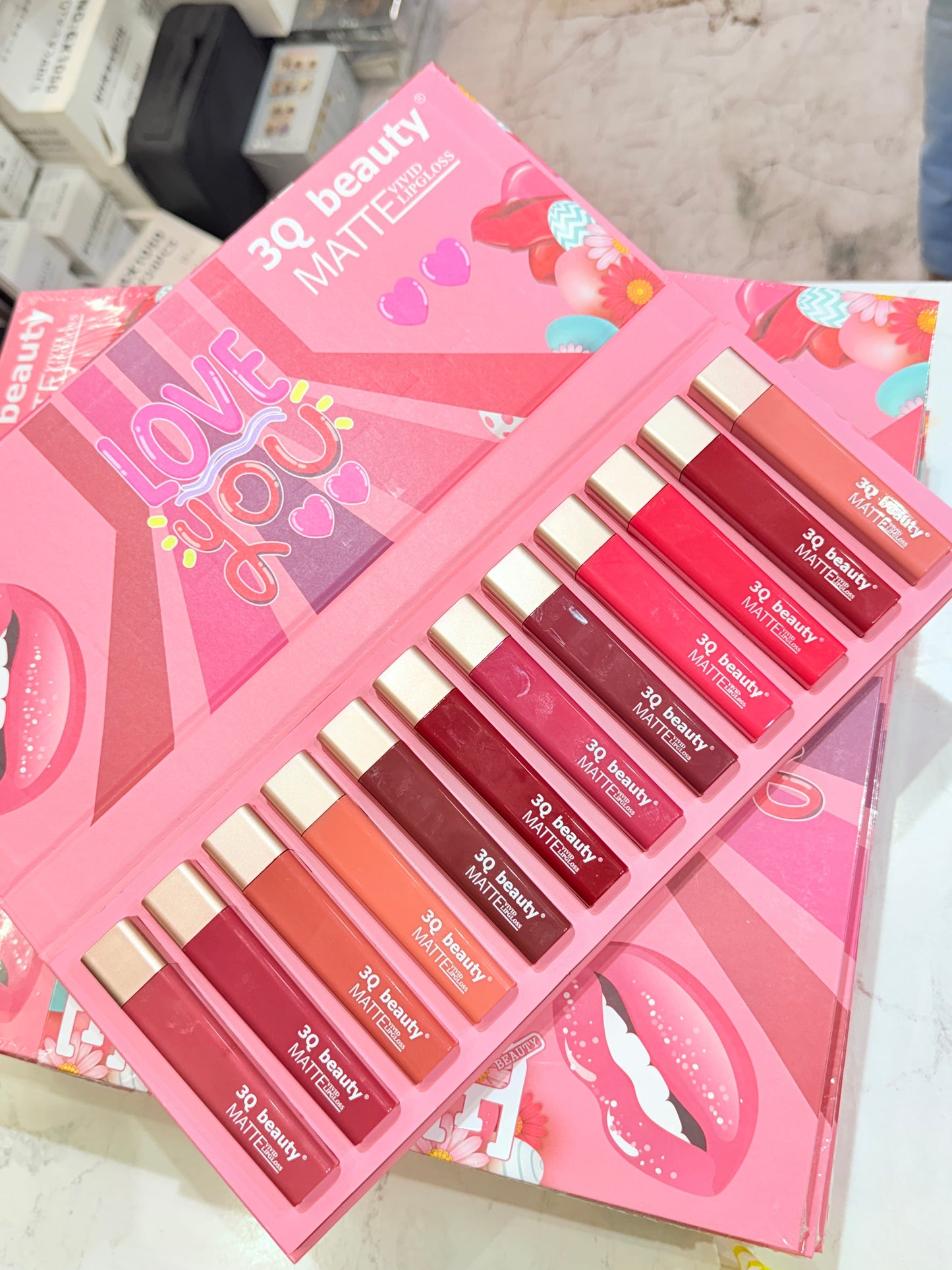 3Q Beauty LipVault Set of 12