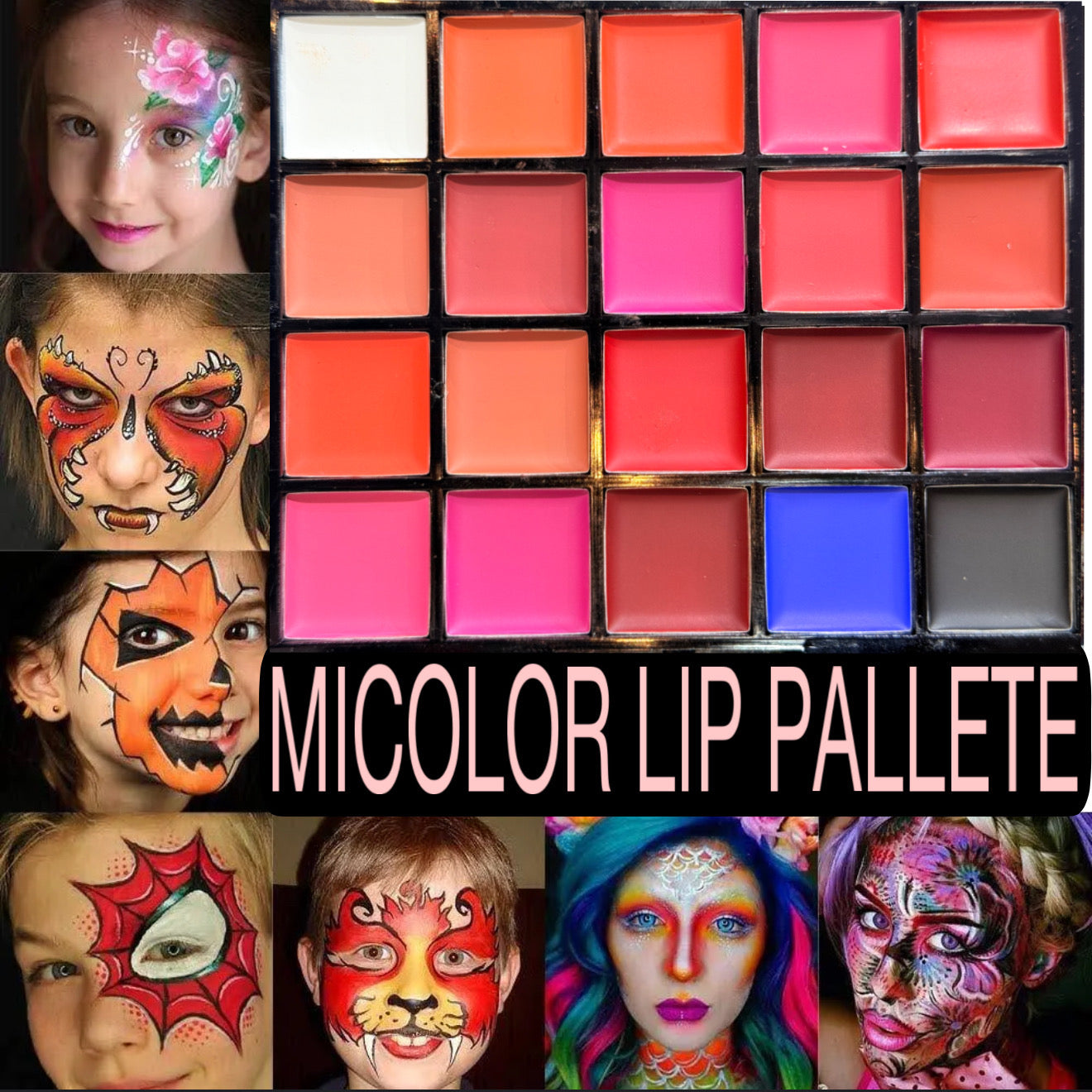 Micolor 20 color Lip Pallete