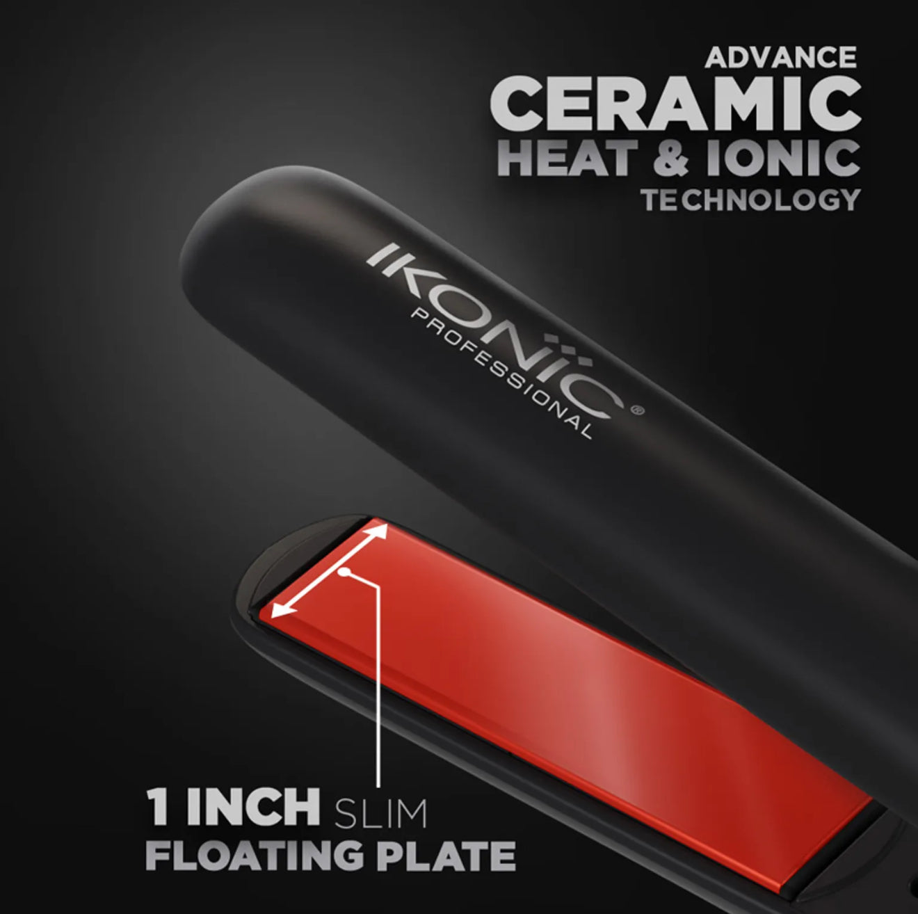 Ikonic Professional S3+ Crimper | 1pc Black