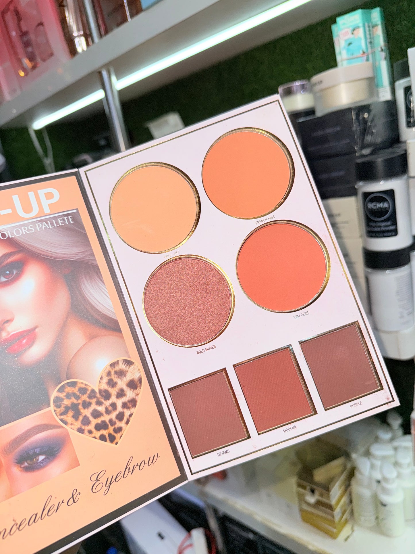 EXCLUSIVE 6 PAGE MAKEUP BOOK