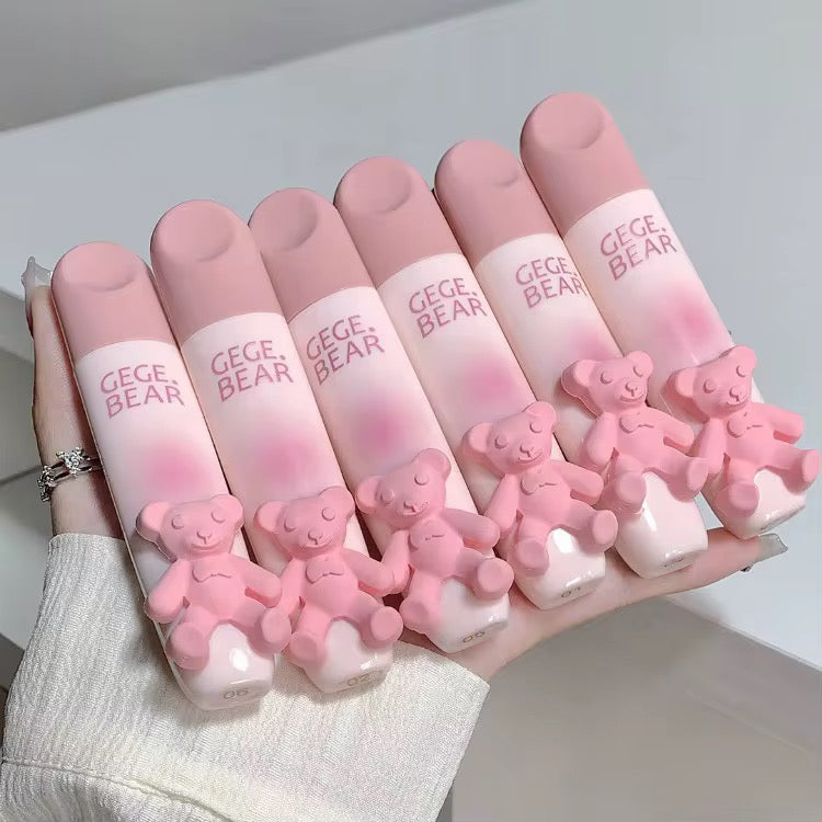 GegeBear Kawaii Teddy LipGlaze | Velvet Mud Matte