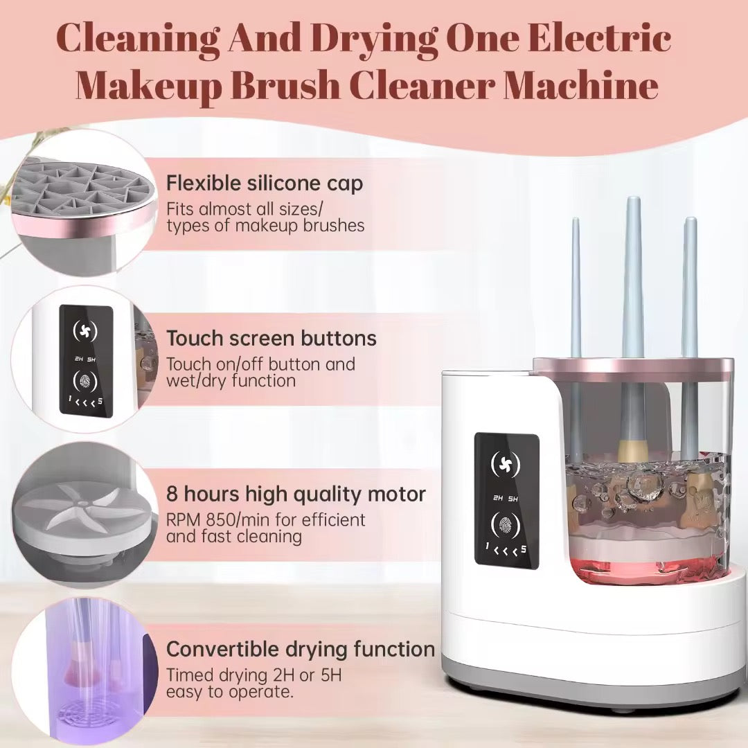 Premium Brush Cleaner + Dryer