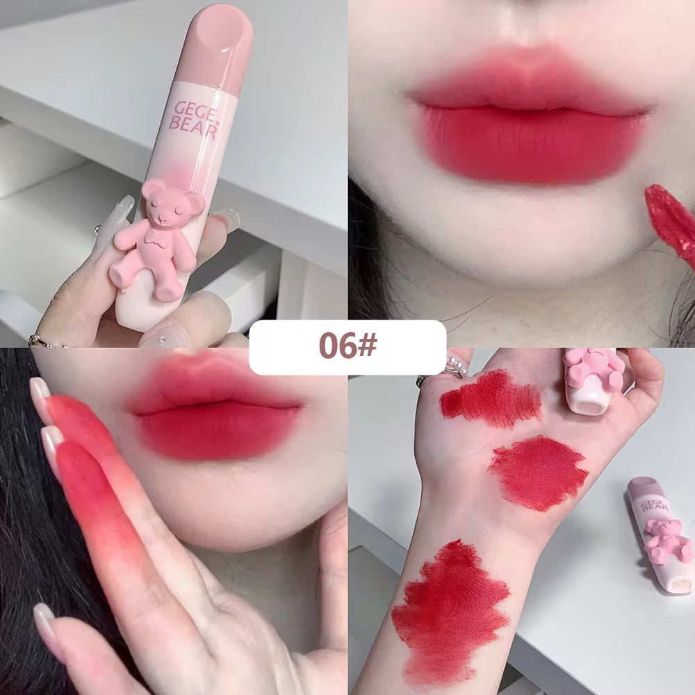 Gegebear Teddy Matte Mud Lip Glaze | Wholesale Pack