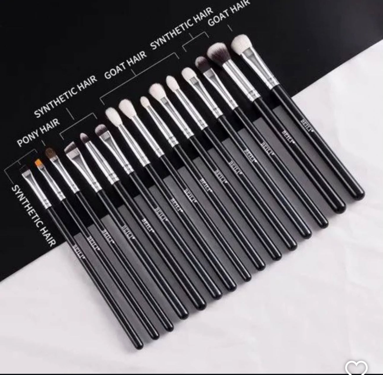BEILI 15PCS - EYE BRUSHES