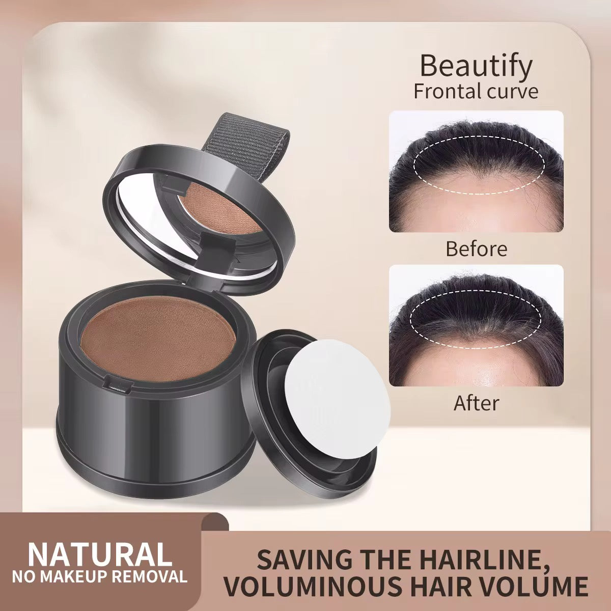 Black Hair Touchup Professional - Hairline