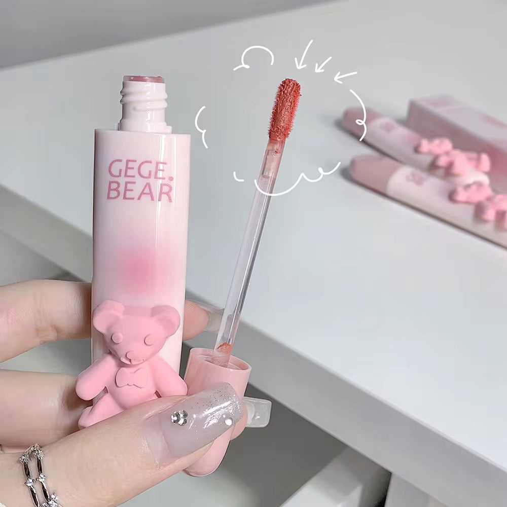 Gegebear Teddy Matte Mud Lip Glaze | Wholesale Pack
