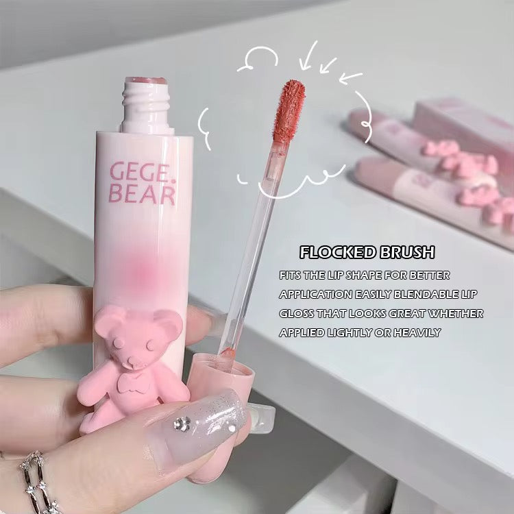 GegeBear Kawaii Teddy LipGlaze | Velvet Mud Matte