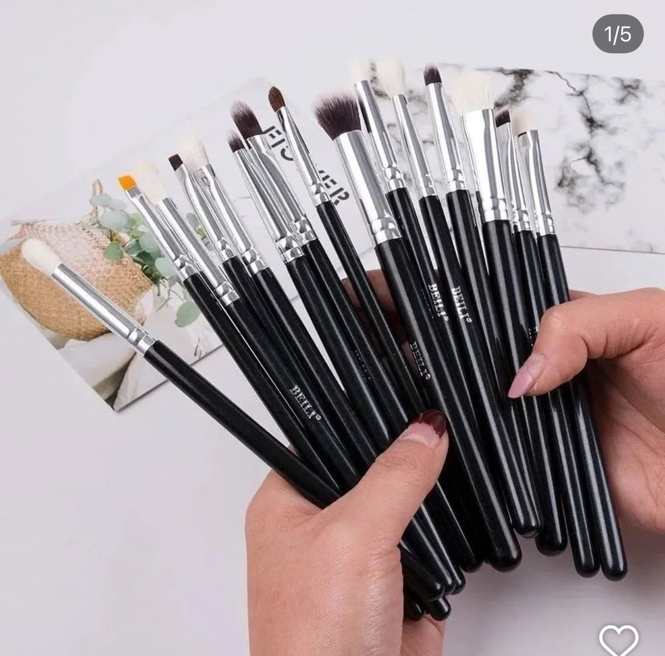 BEILI 15PCS - EYE BRUSHES