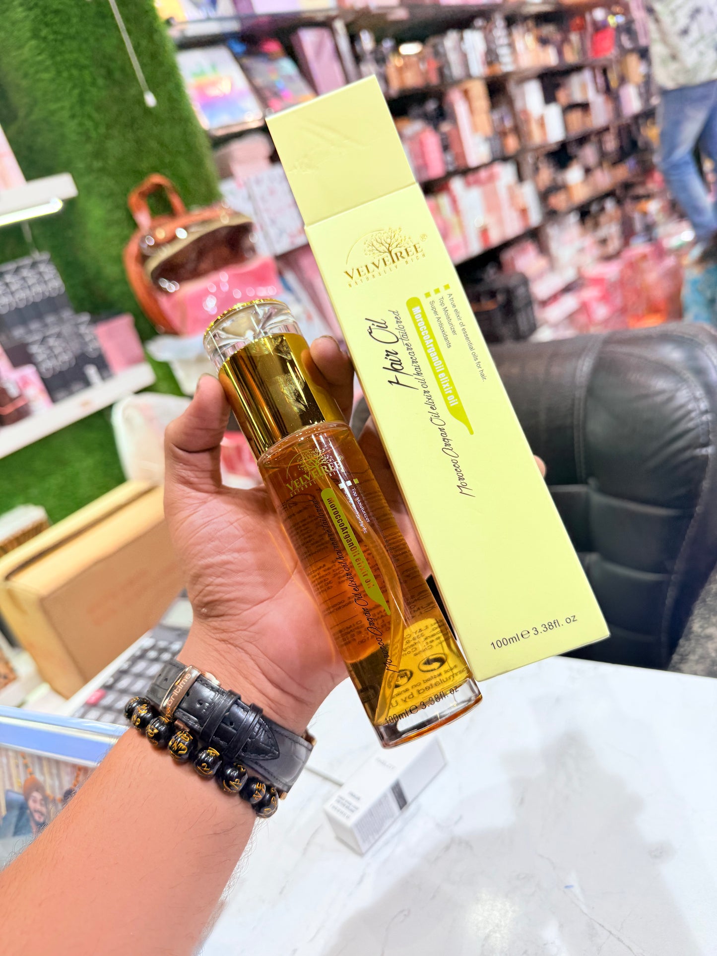 Velvetree Naturally Rich Morrocan Hair Oil (100ml)
