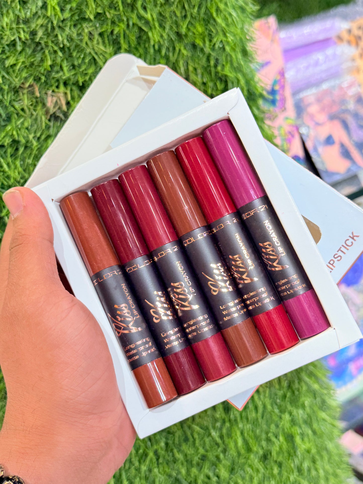 Color 21 - Daily Wear 6pcs LipCrayons