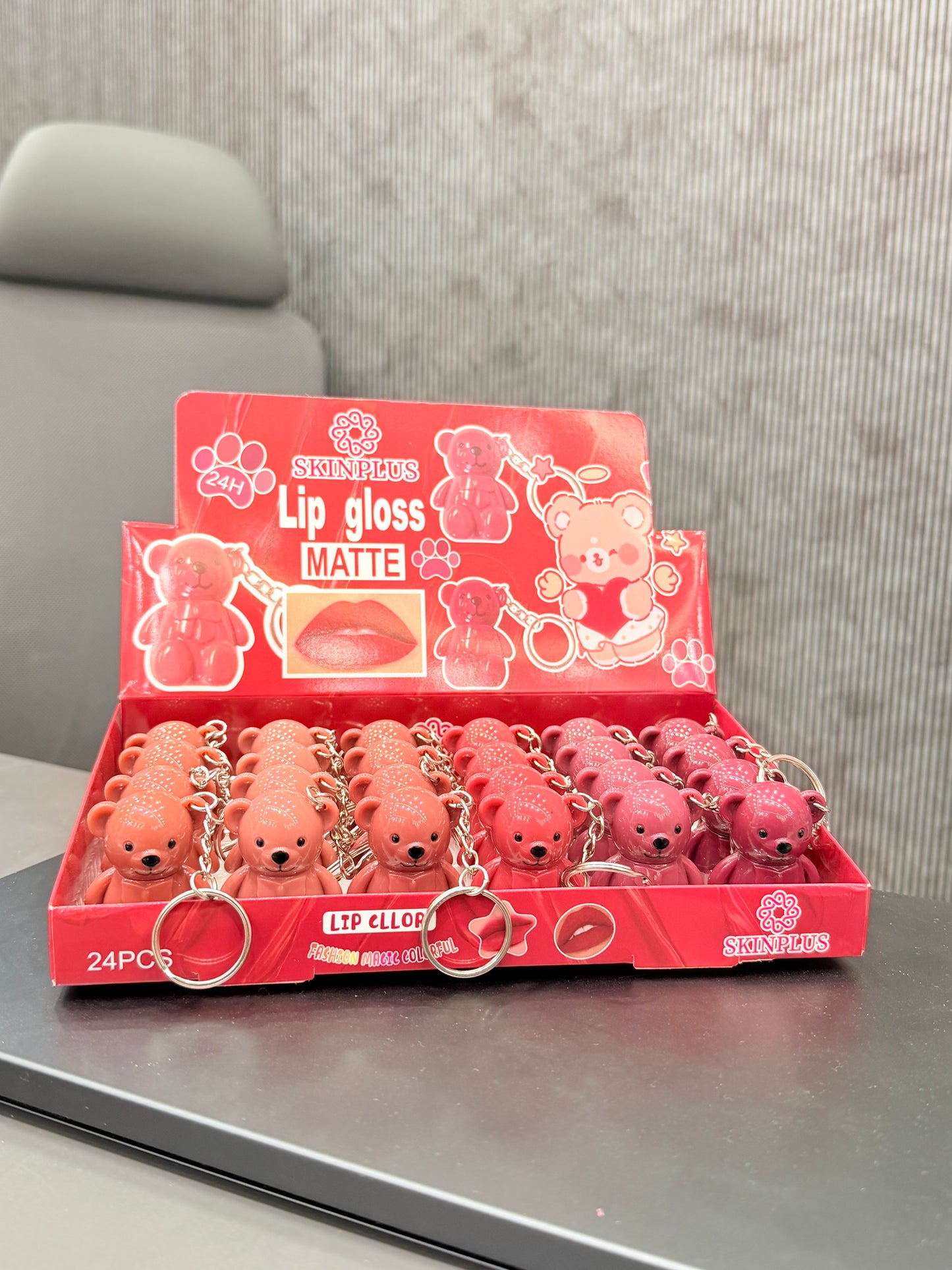 TEDDY LIPGLOSSES MATTE (PACK OF 6) - TEDDY DAY