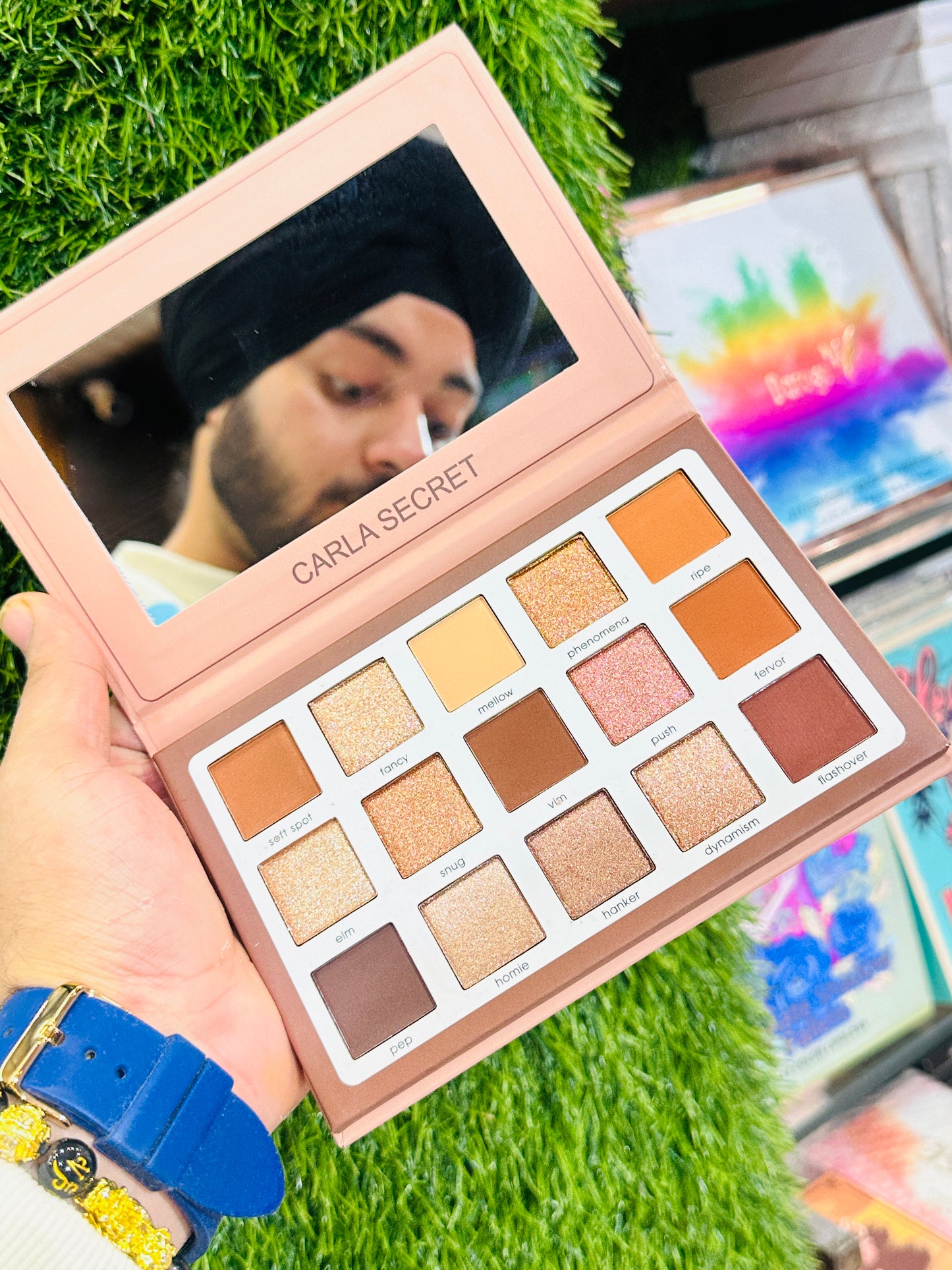 Carla secret Warm Nude Color Pro Eyeshadow Pallete