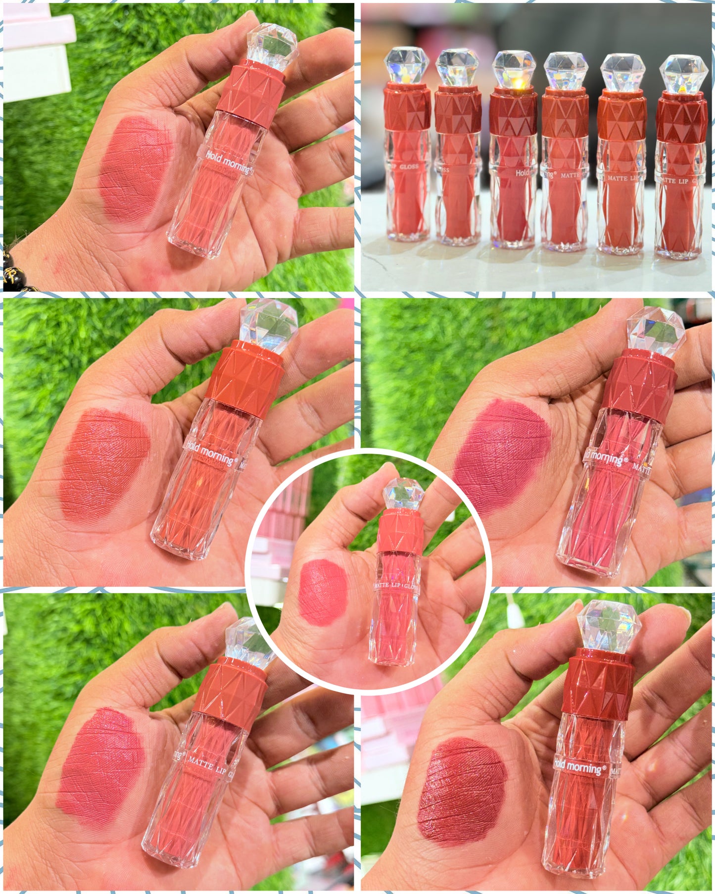 Diamond Nude Matte LipGlosses (Waterproof)