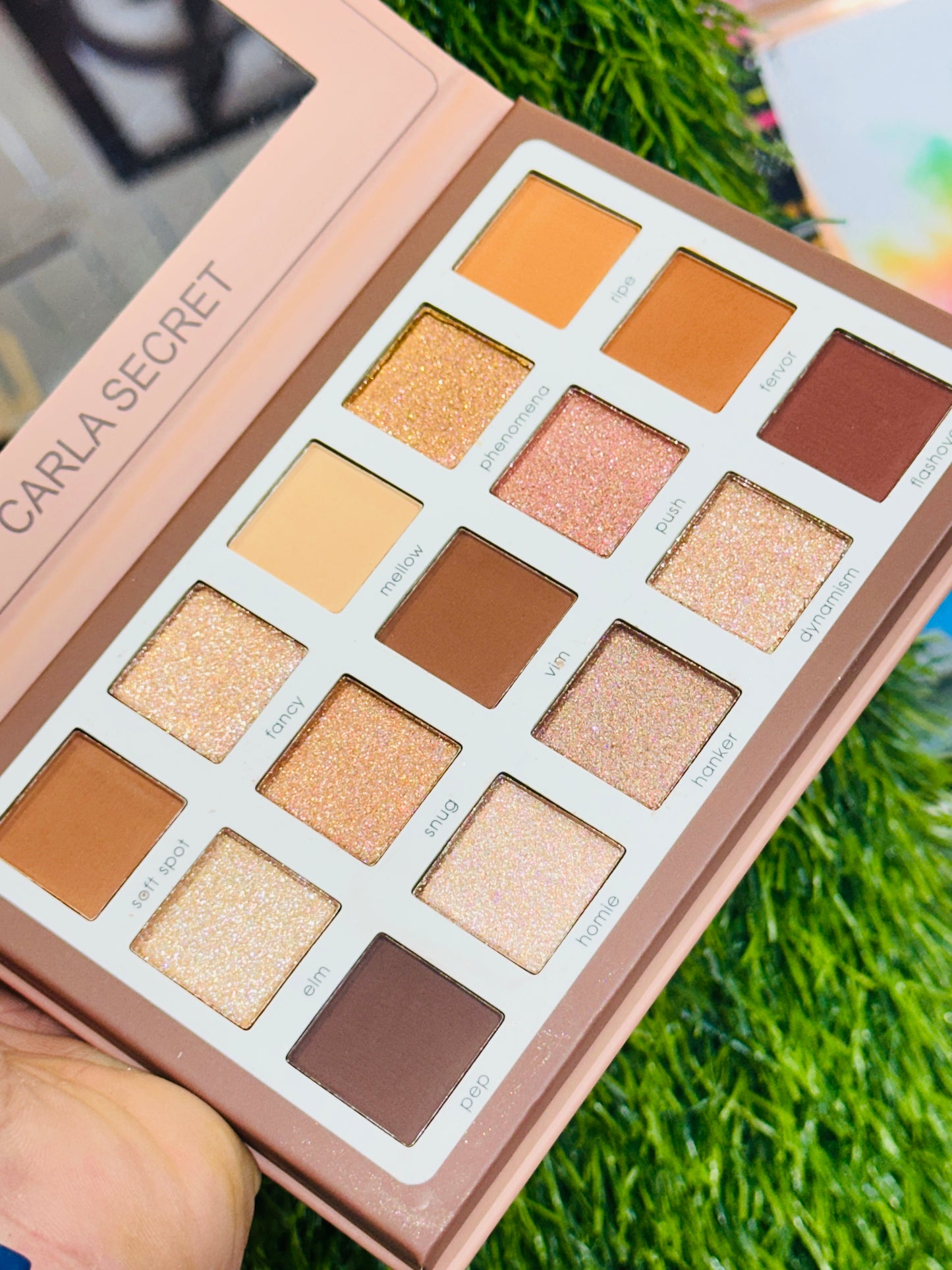 Carla secret Warm Nude Color Pro Eyeshadow Pallete