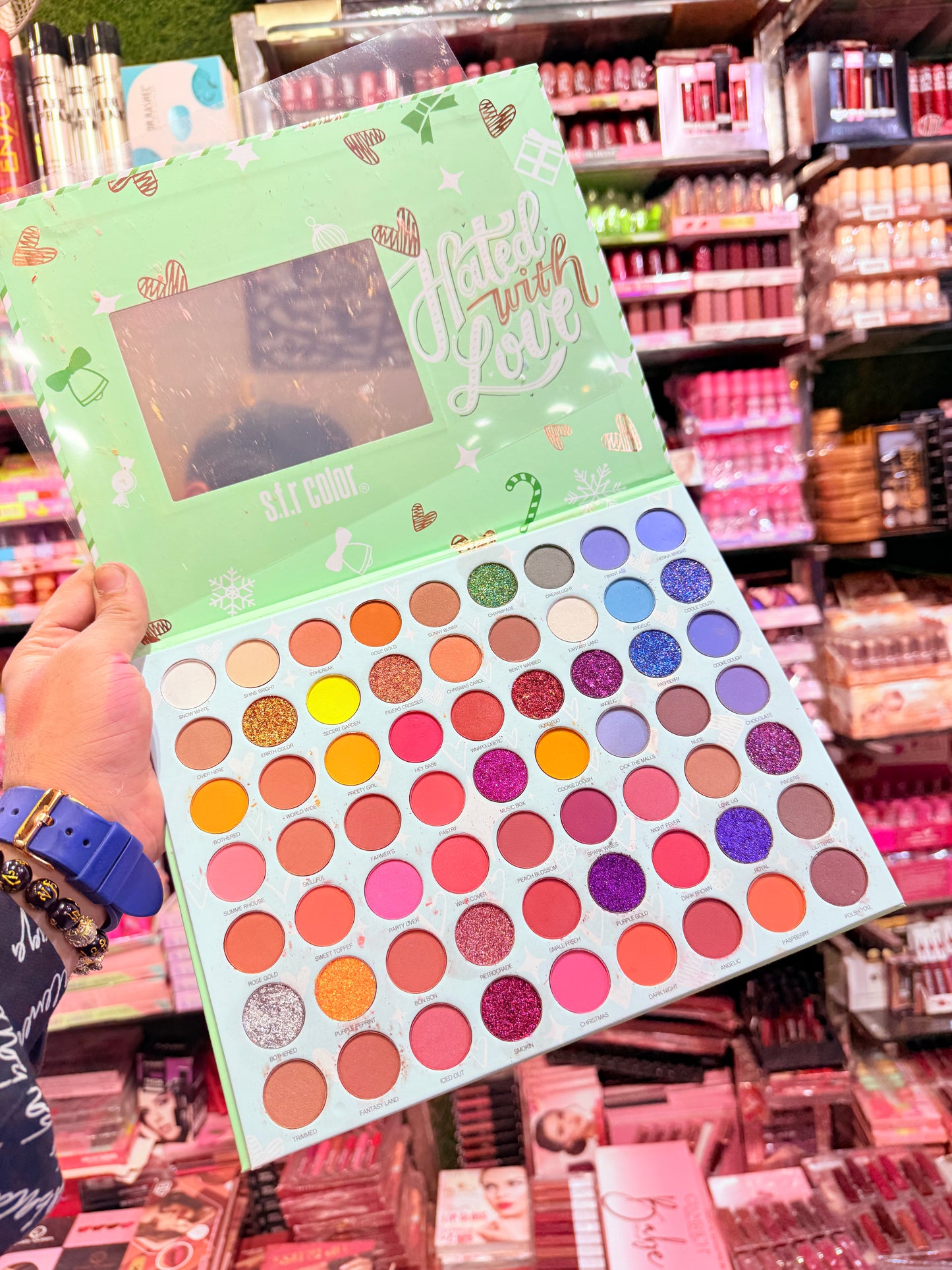 Sfr Hated With Love Eyeshadow Pallete 63 colors