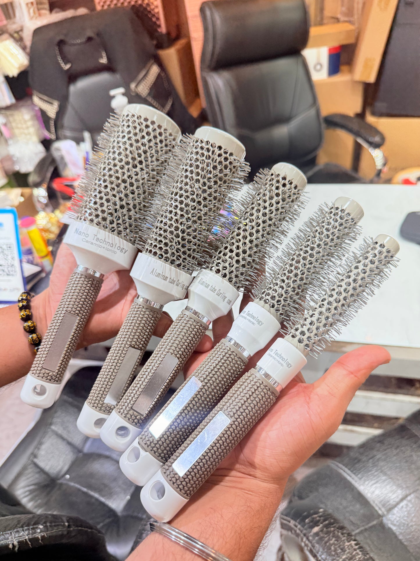 BLOW DRYER BRUSH - SET OF 5