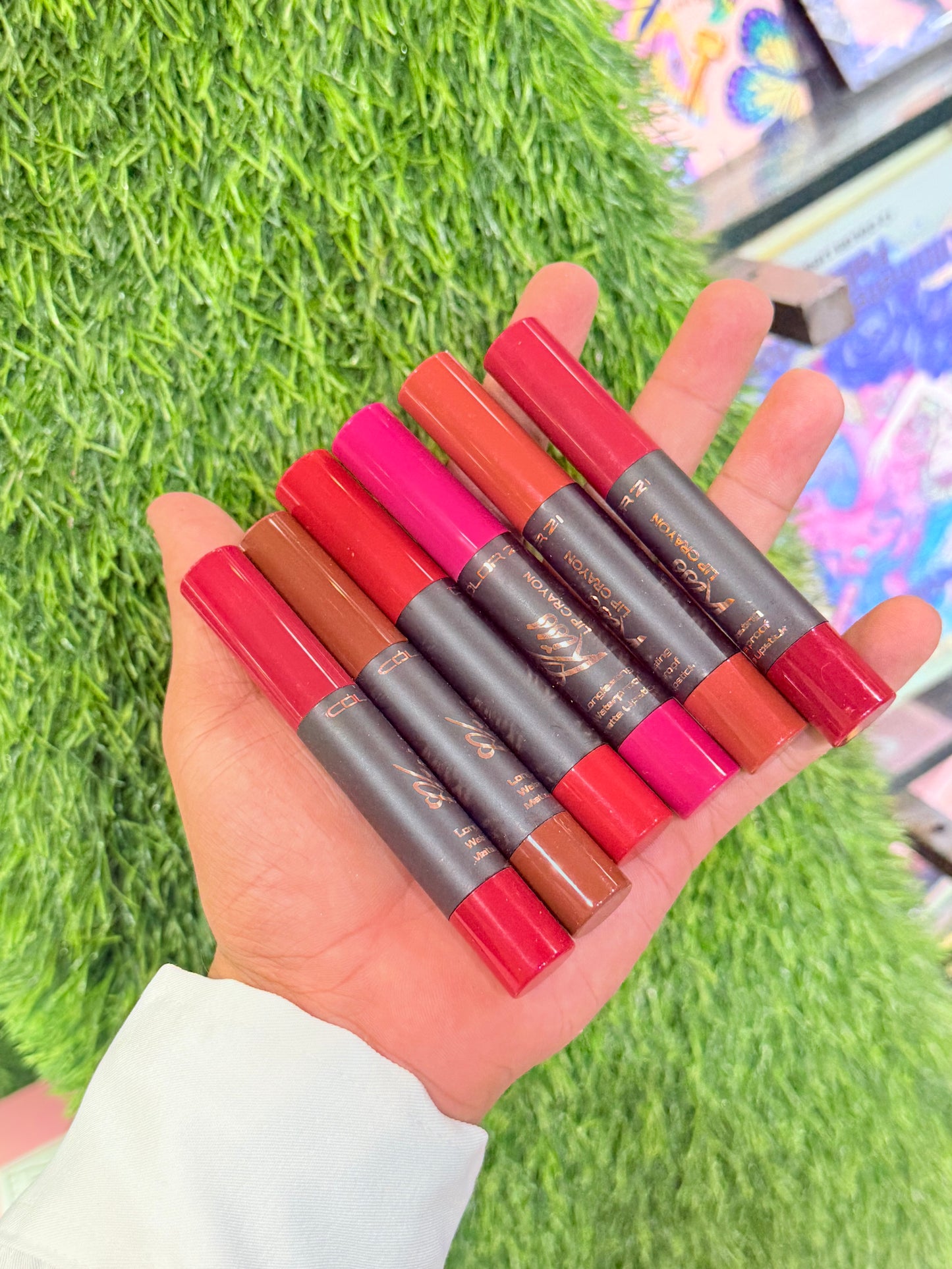 Color 21 - Daily Wear 6pcs LipCrayons
