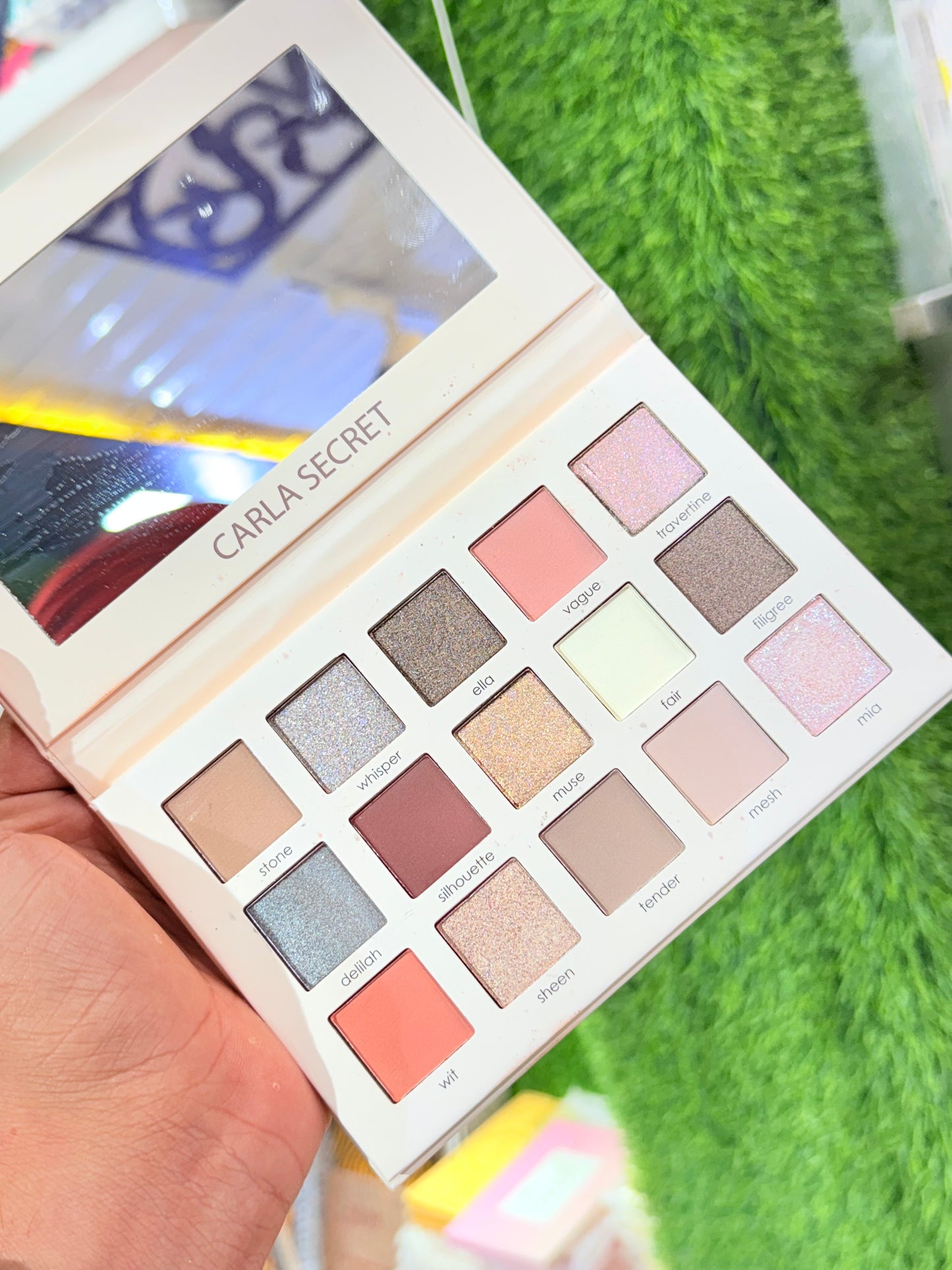 Carla secret Warm Nude Color Pro Eyeshadow Pallete