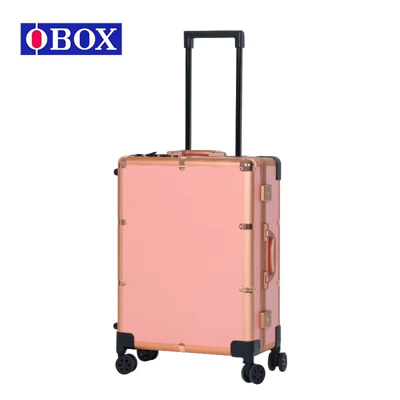 Makeup Trolley Case with LED Lights, Mirror & Adjustable Legs | Portable Vanity Station for Makeup Artists