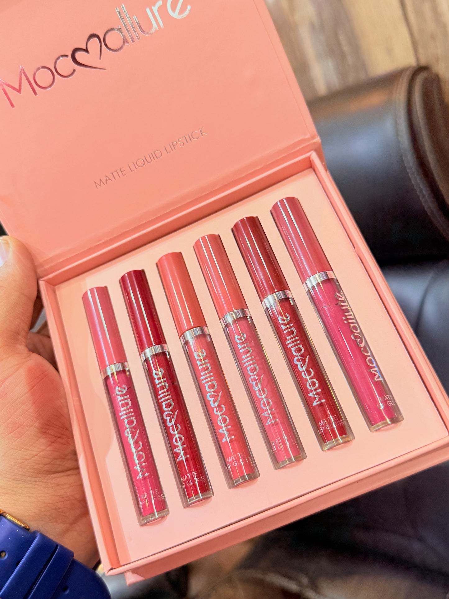 Mocallure 6pcs Matte LipGloss Set