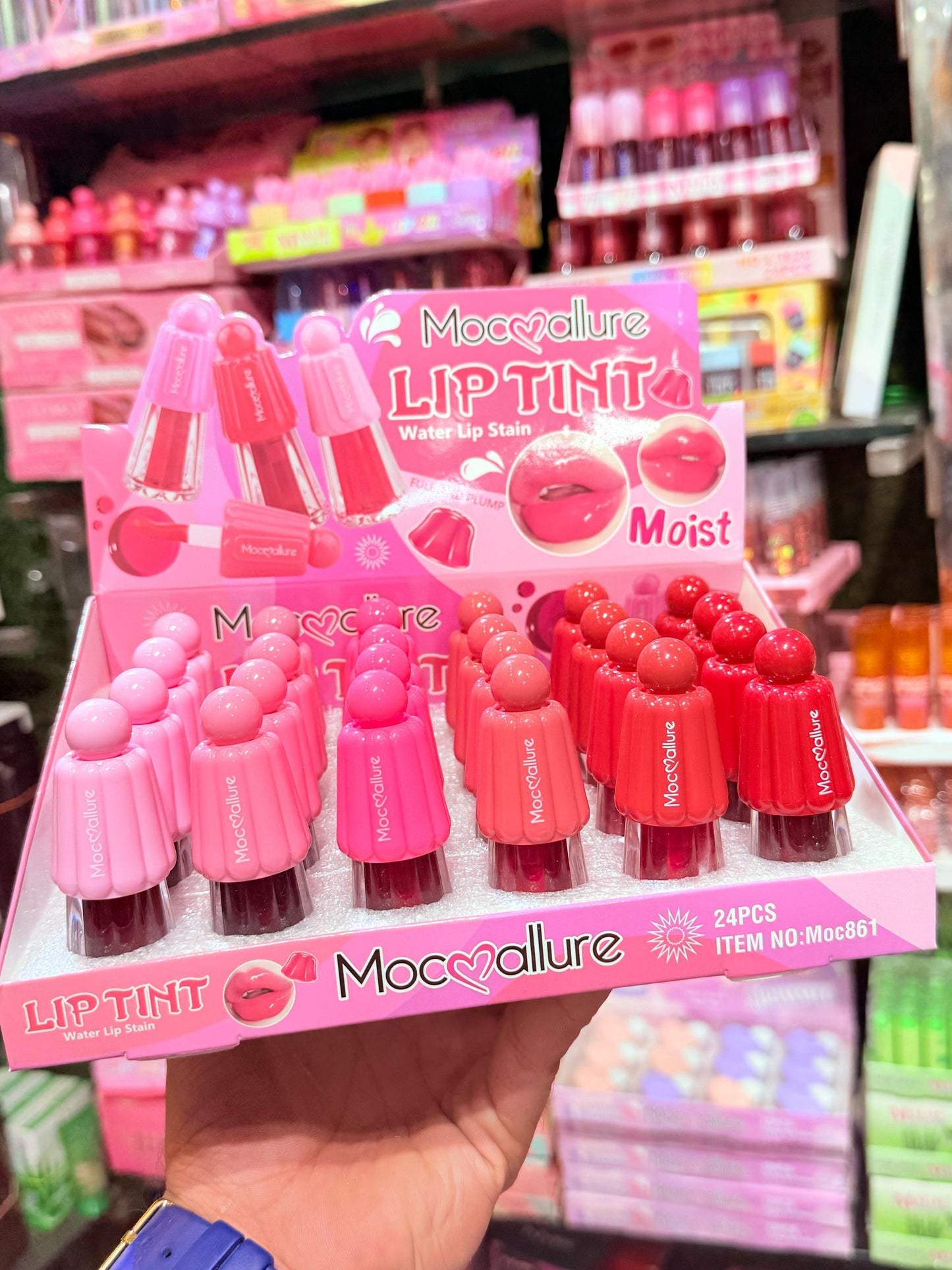 Mocallure Water Tints | Lip and cheek stain | Wholesale Pack 24pcs | 60*24
