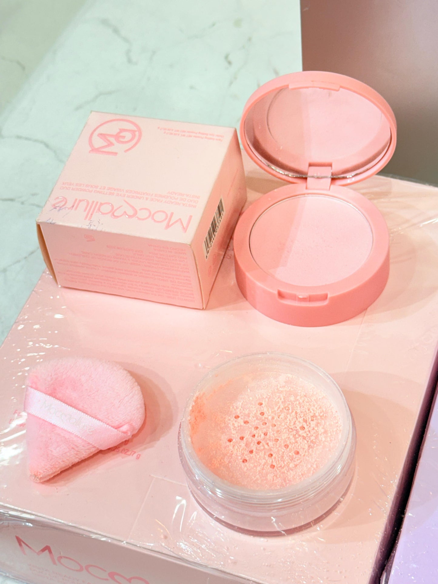 Moccallure 2in1 Compact + Loose Powder