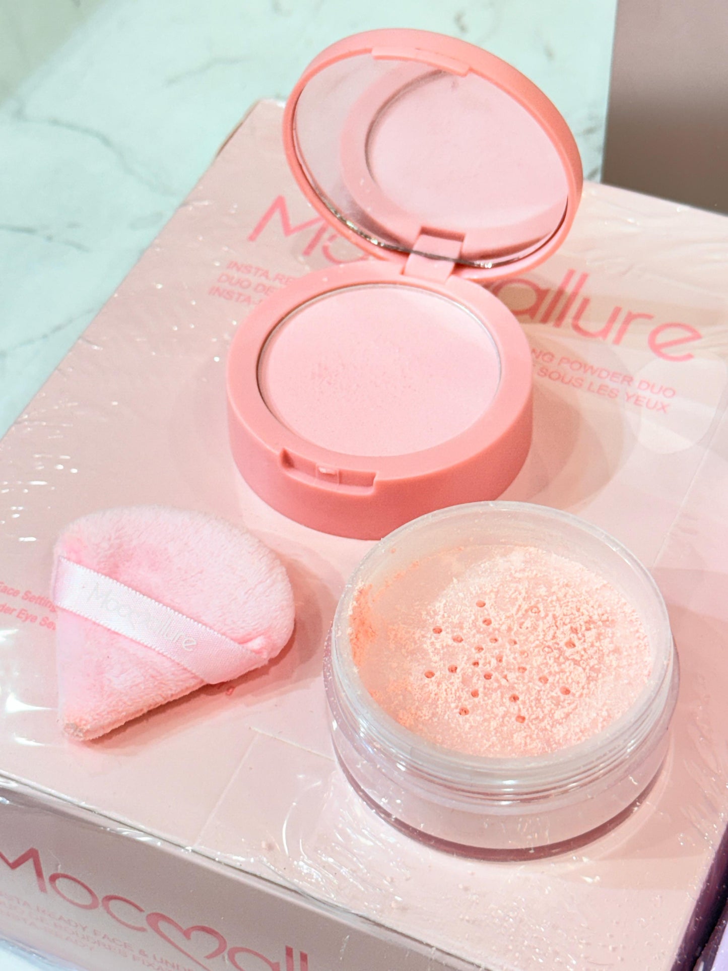 Moccallure 2in1 Compact + Loose Powder