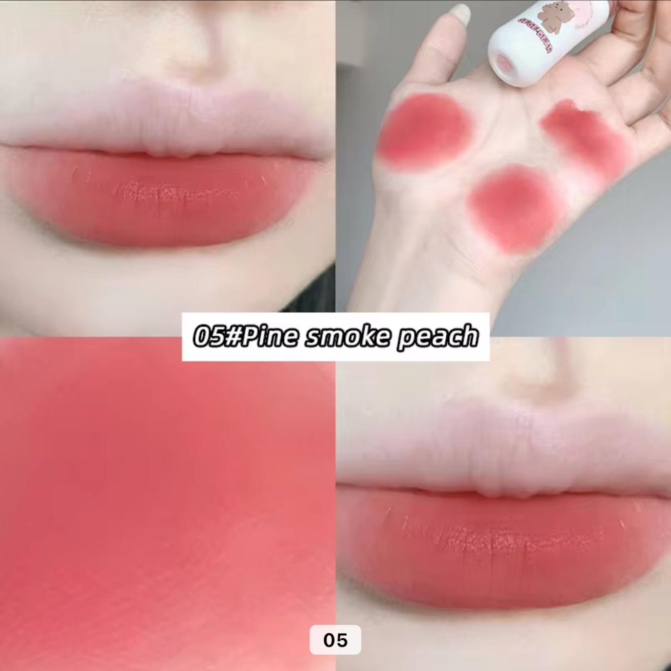 ege Bear Milk Bottle Lip Gloss 🍼✨ | Matte Velvet Finish 💄 | Moisturizing & Waterproof 💧 | Non-Sticky & Long-Lasting ⏳