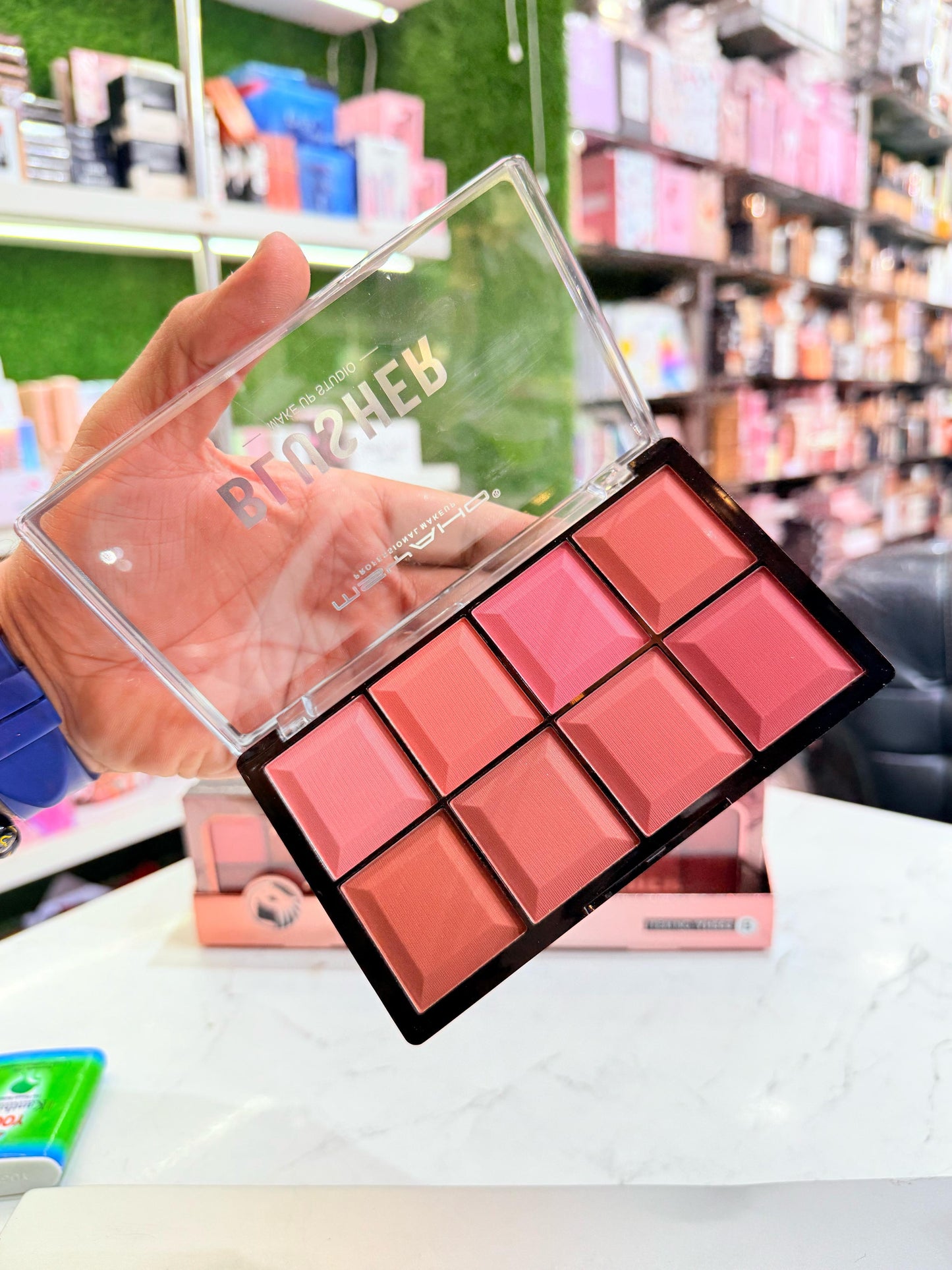 8 Color Blusher Pallete