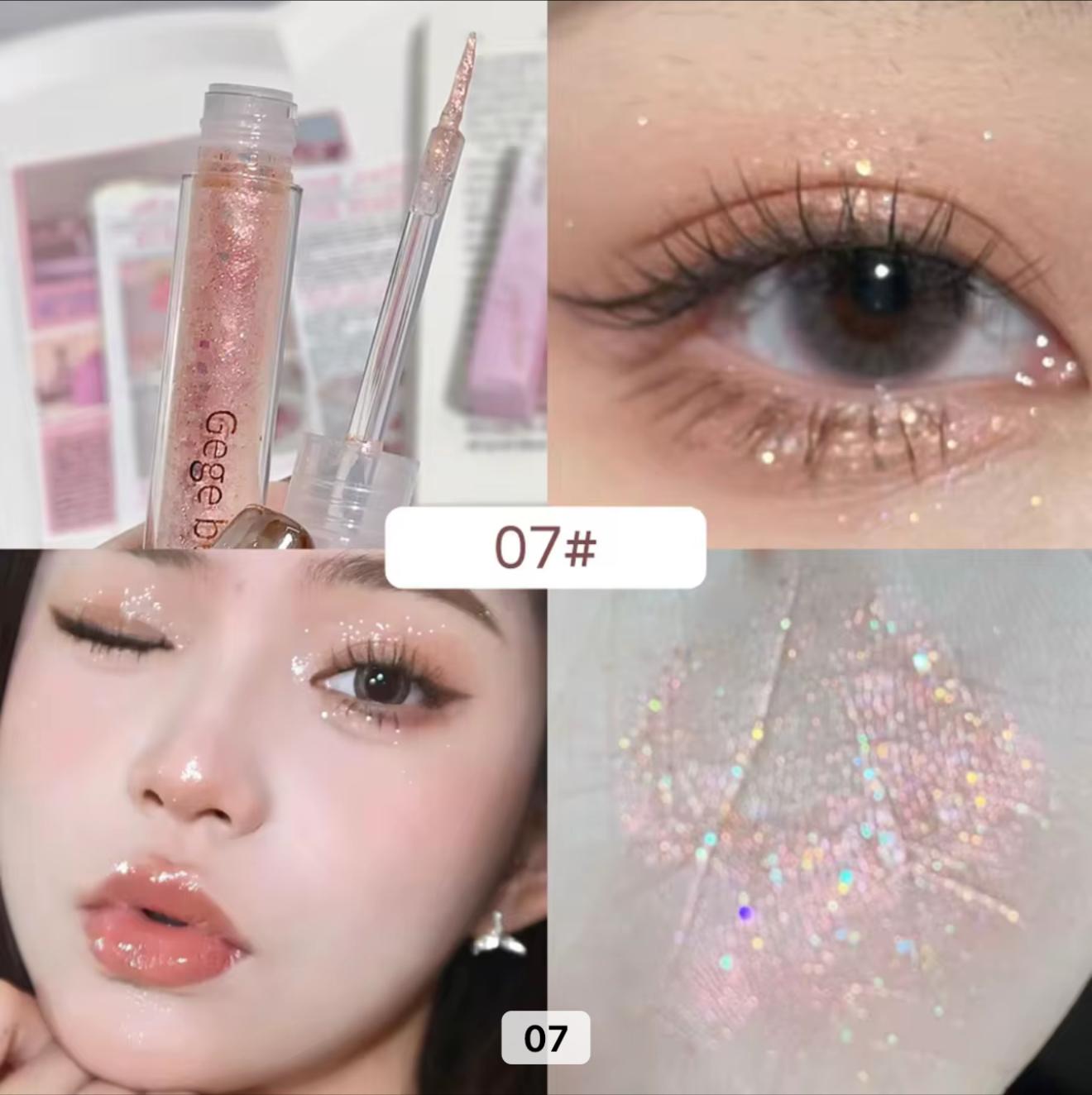 Korean Glitter Eyeliners
