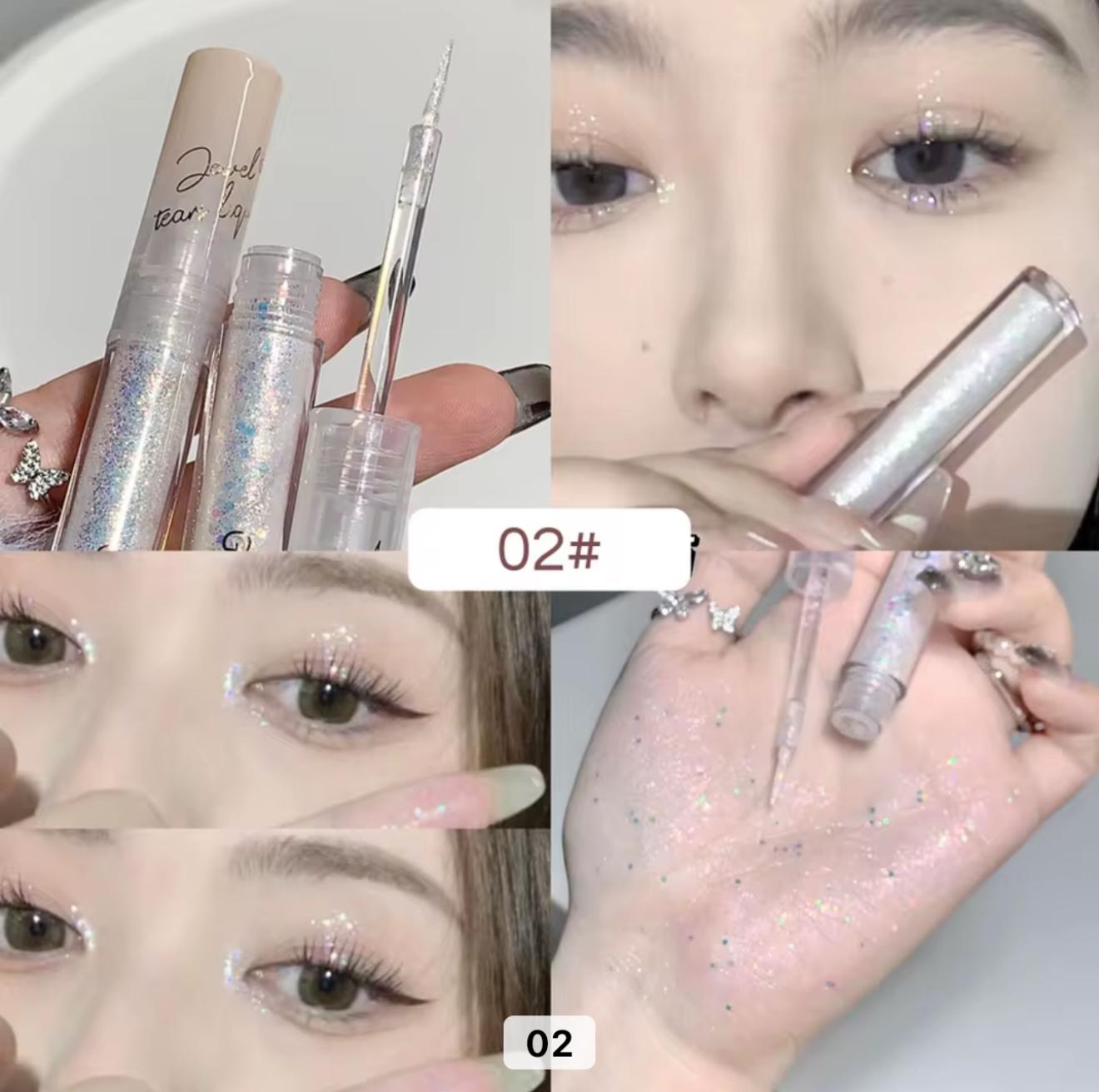 Korean Glitter Eyeliners