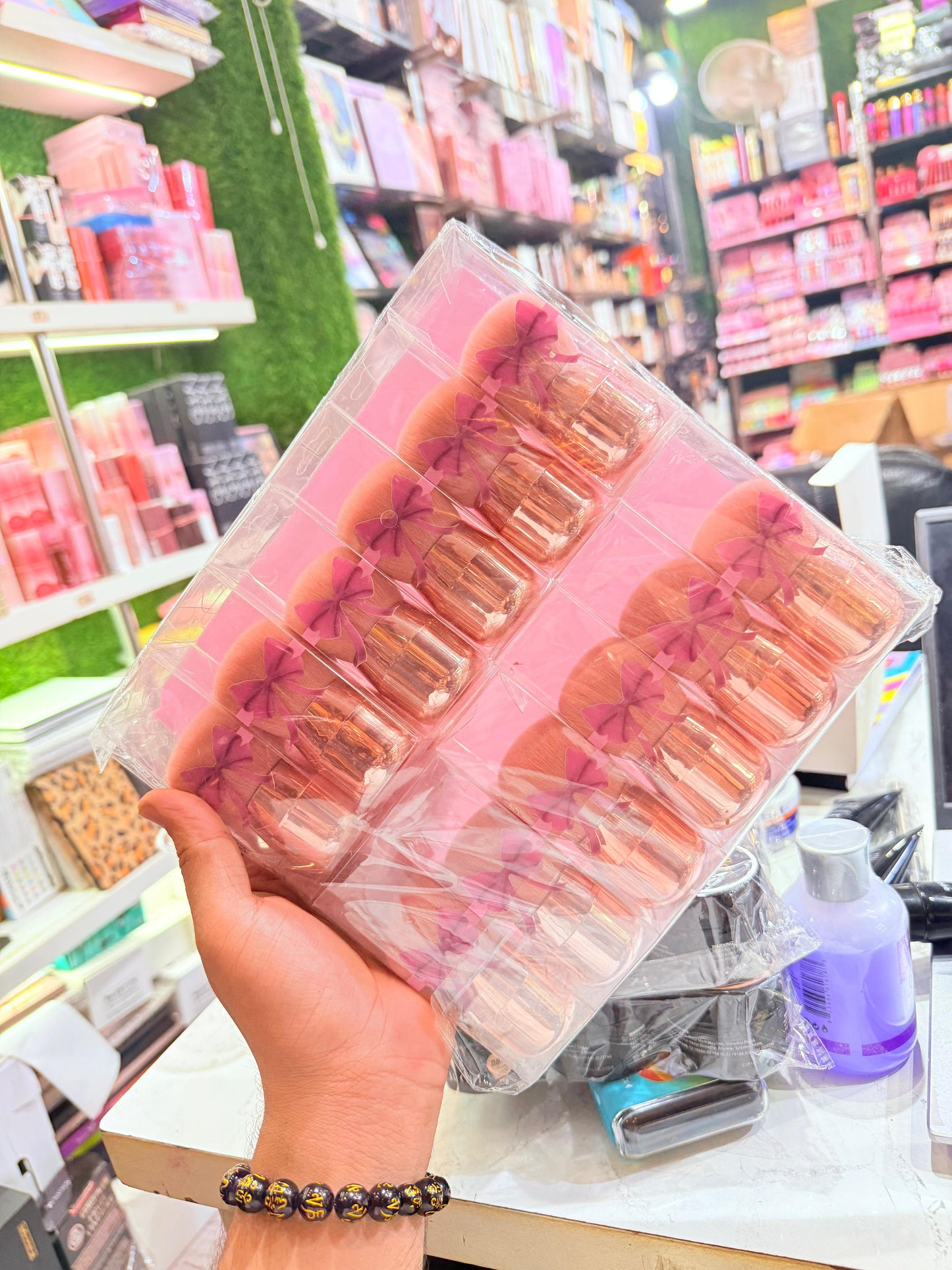 Rose Gold Nail Art Dusting Brush – Kawaii Edition