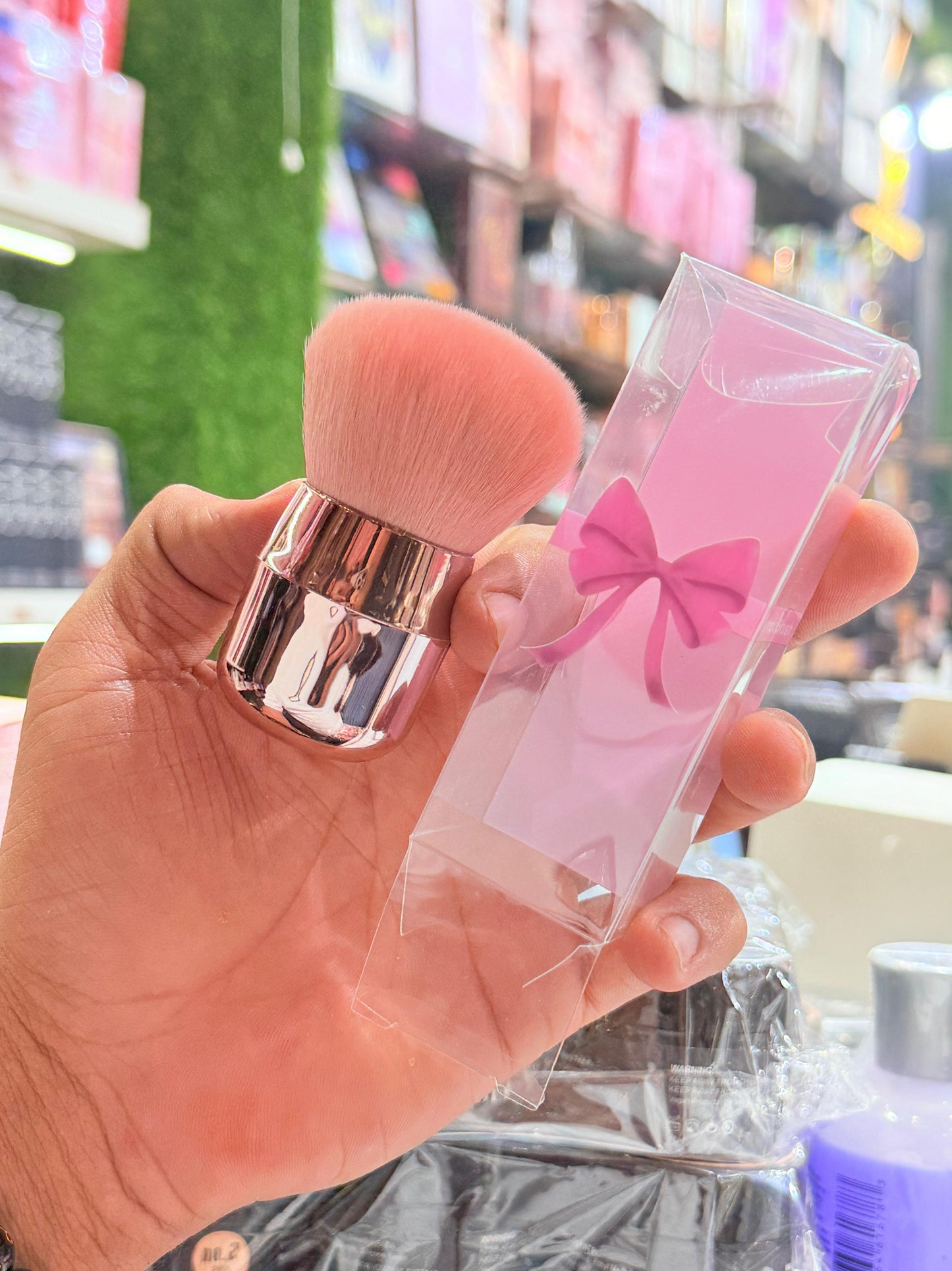 Rose Gold Nail Art Dusting Brush – Kawaii Edition