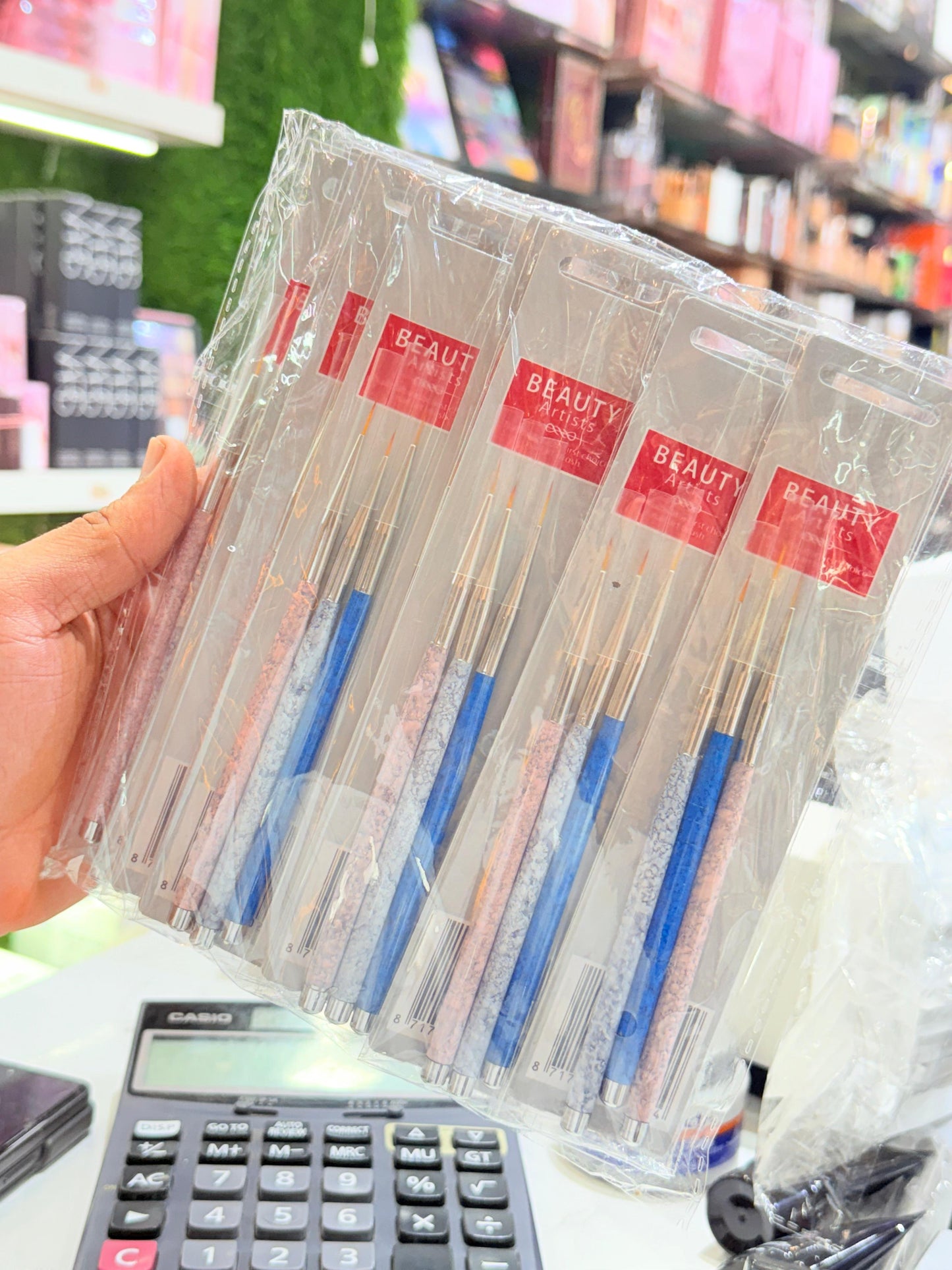 3pcs Nail Art Liner Brush Set – Precision Detailing Tools