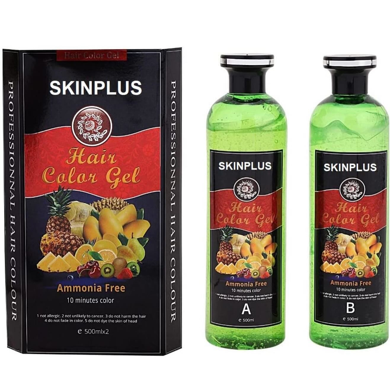 NEW SKINPLUS GEL HAIR COLOR - Fruit Vinegar HAIR AND BEARD COLOR - DO NOT TOUCHES THE SCALP
