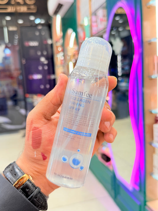 Samfeel Korean Collagen Firming Face Spray ✨ Instant Tightening • Skin Lifting • Hydrating Glow Mist | 150 ML