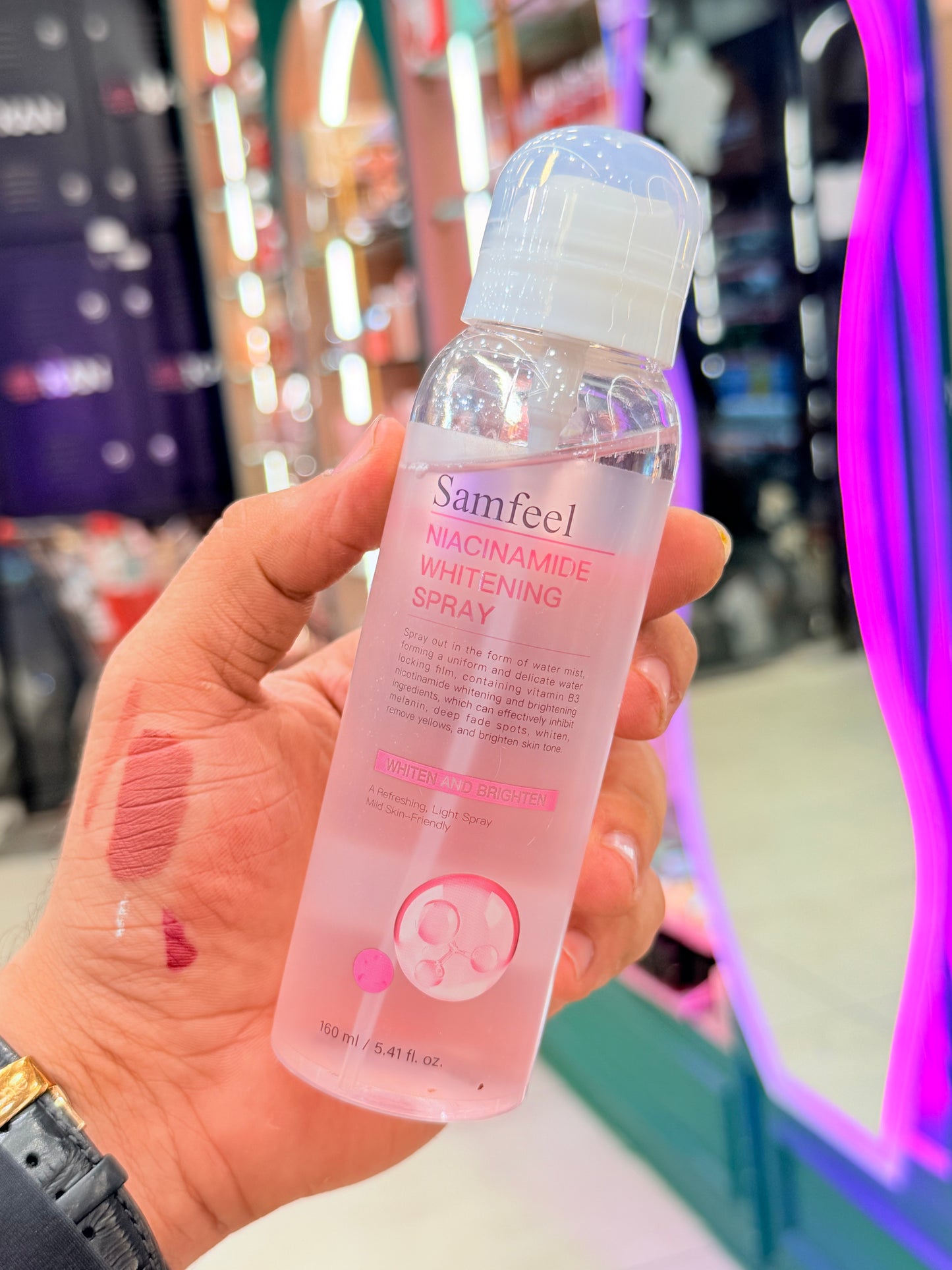 Samfeel Korean Niacinamide Whitening Spray ✨ Brightening • Even Tone • Glass Skin Glow Mist | 150 ML