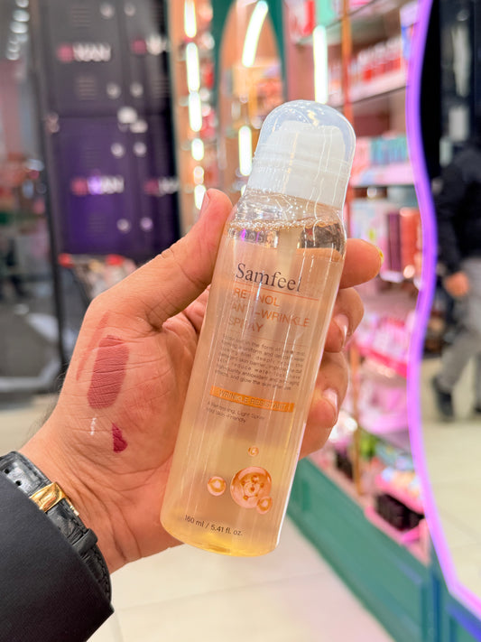Samfeel Korean Retinol Anti-Wrinkle Spray ✨ Age-Defying • Wrinkle Repair • Youth Renewal Mist | 150 ML
