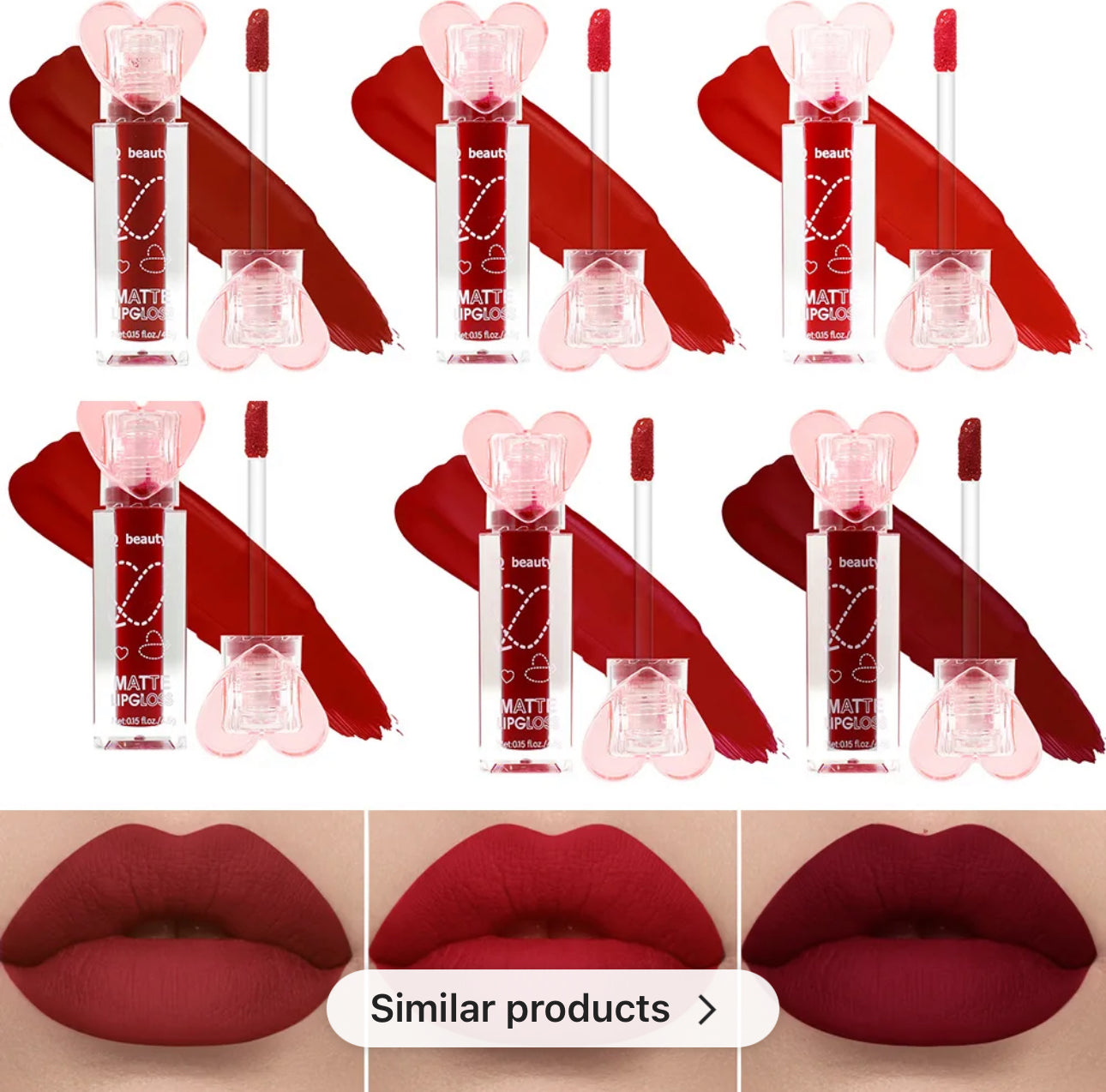 3q Beauty Matte Lipgloss 12pcs
