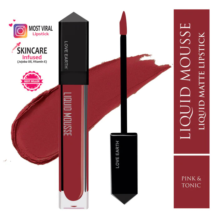 LoveEarth Liquid Mousse Lipstick 1.0