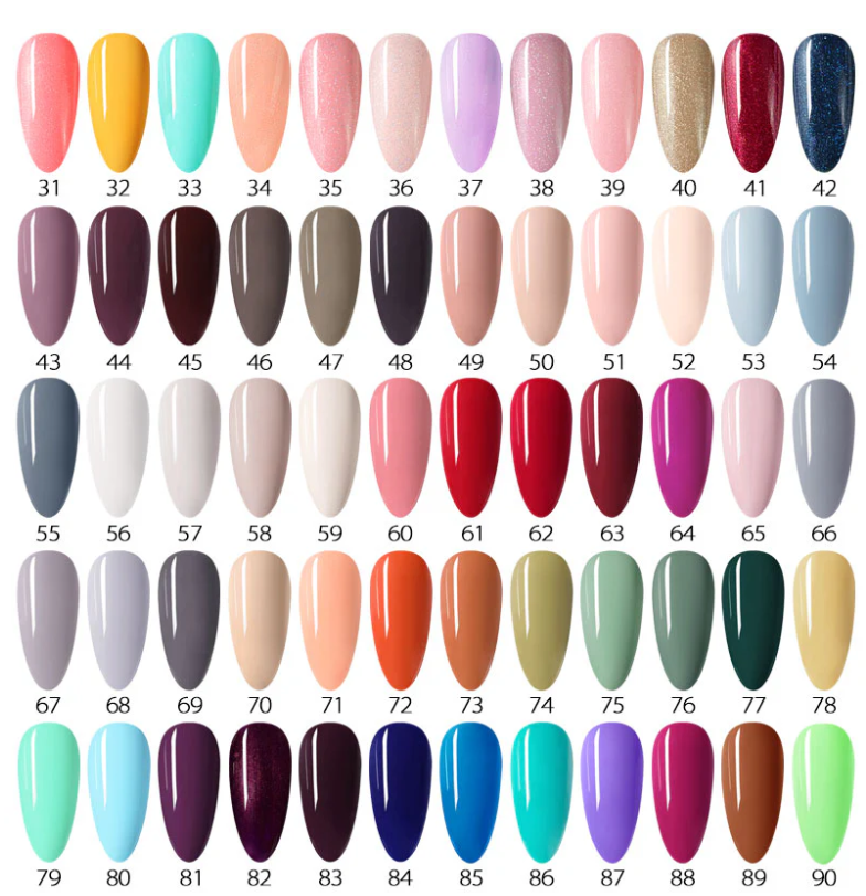 VIP2 Gel Polish Kit 65PCS HEMA Free