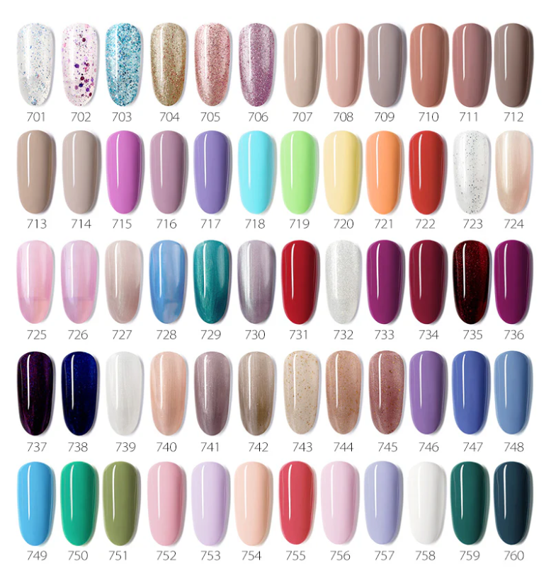 VIP3 Gel Polish Kit 65PCS HEMA Free
