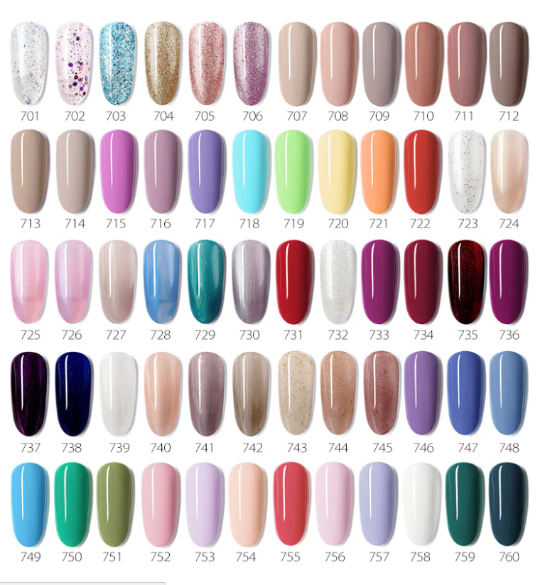 VIP3 Gel Polish Kit 65PCS HEMA Free