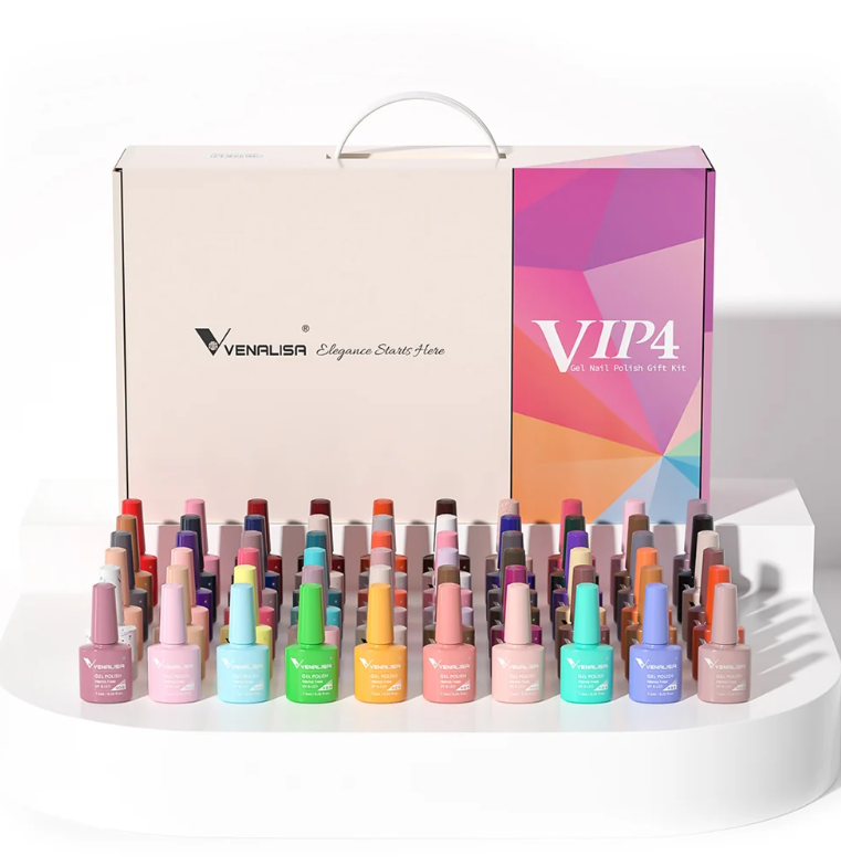 VIP4 Gel Polish Kit 65PCS HEMA Free